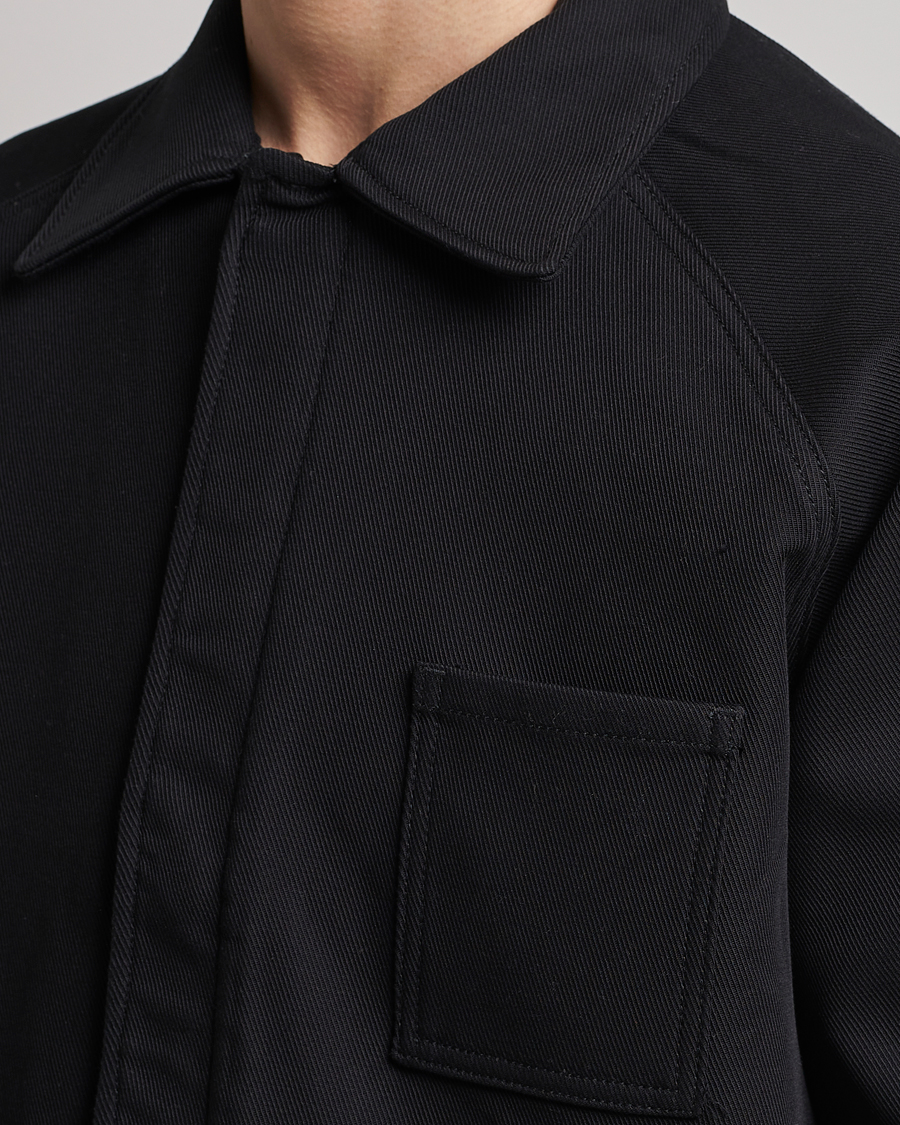 Homme | Manteaux Et Vestes | Jeanerica | Tom Heavy Workwear Shirt Jacket Black