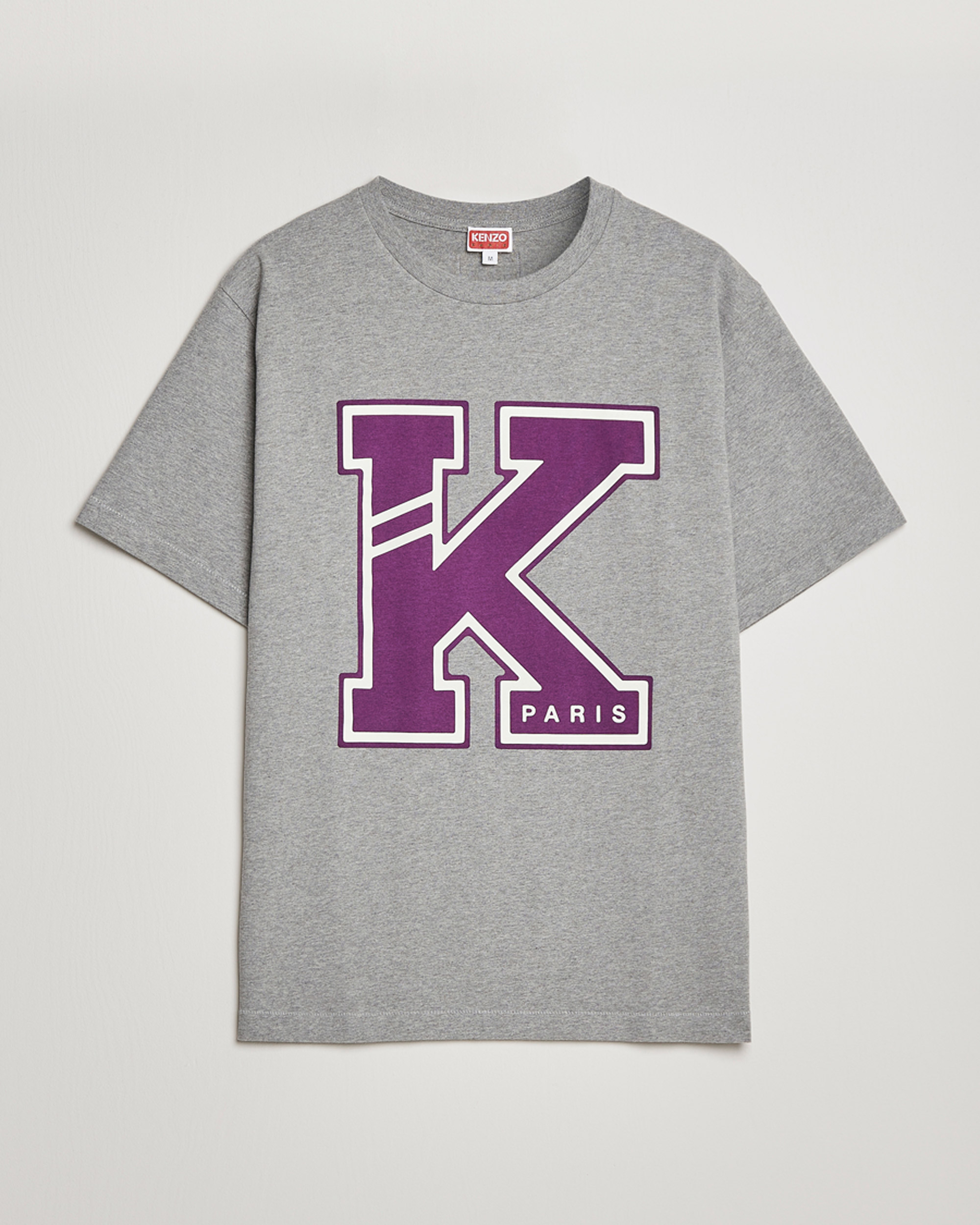 Homme | T-shirts | KENZO | College Classic T-Shirt Pearl Grey