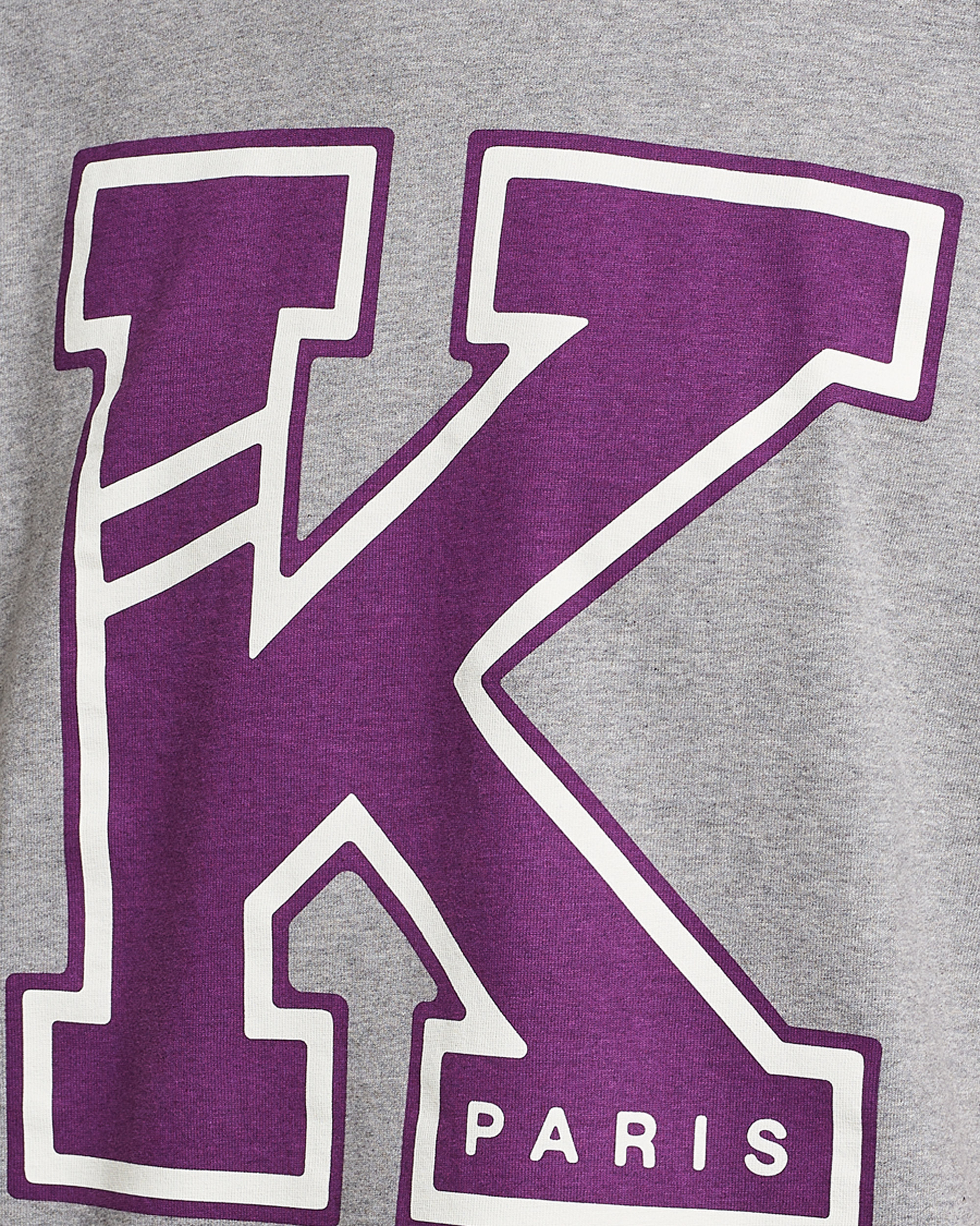 Homme | T-shirts | KENZO | College Classic T-Shirt Pearl Grey