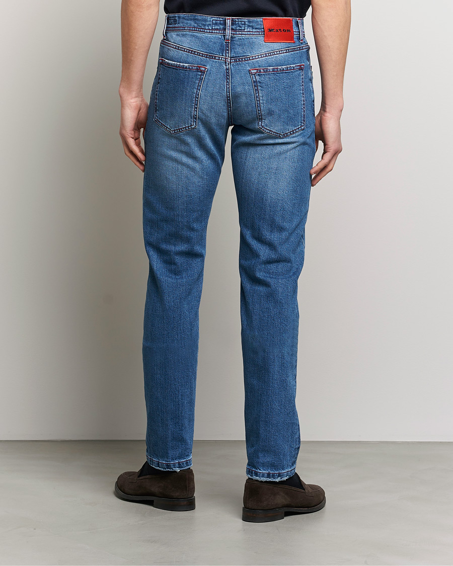 Homme | Jeans | Kiton | Kurabo Denim Jeans Light Indigo