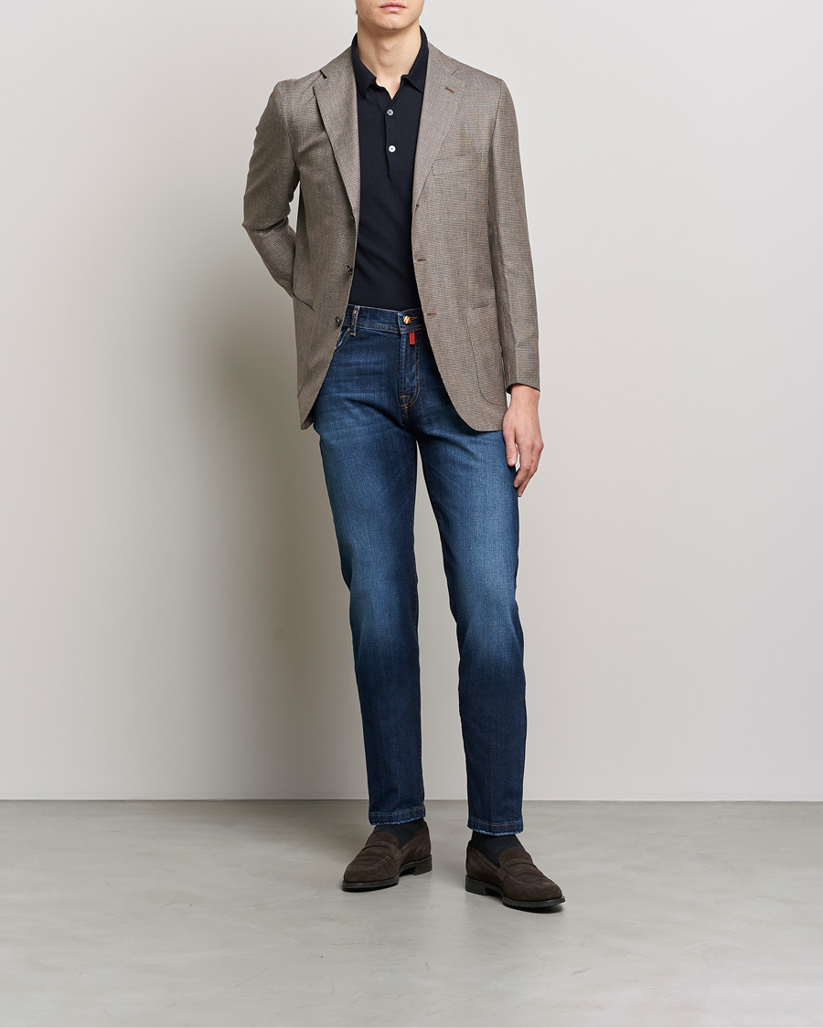 Homme | Jeans | Kiton | Kurabo Denim Jeans Dark Indigo