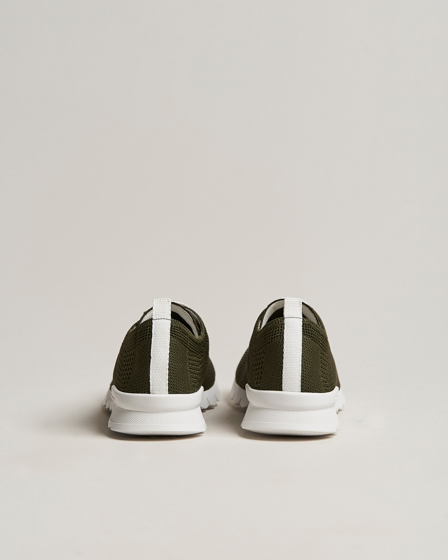 Homme | Kiton Mesh Running Sneakers Dark Olive | Kiton | Mesh Running Sneakers Dark Olive