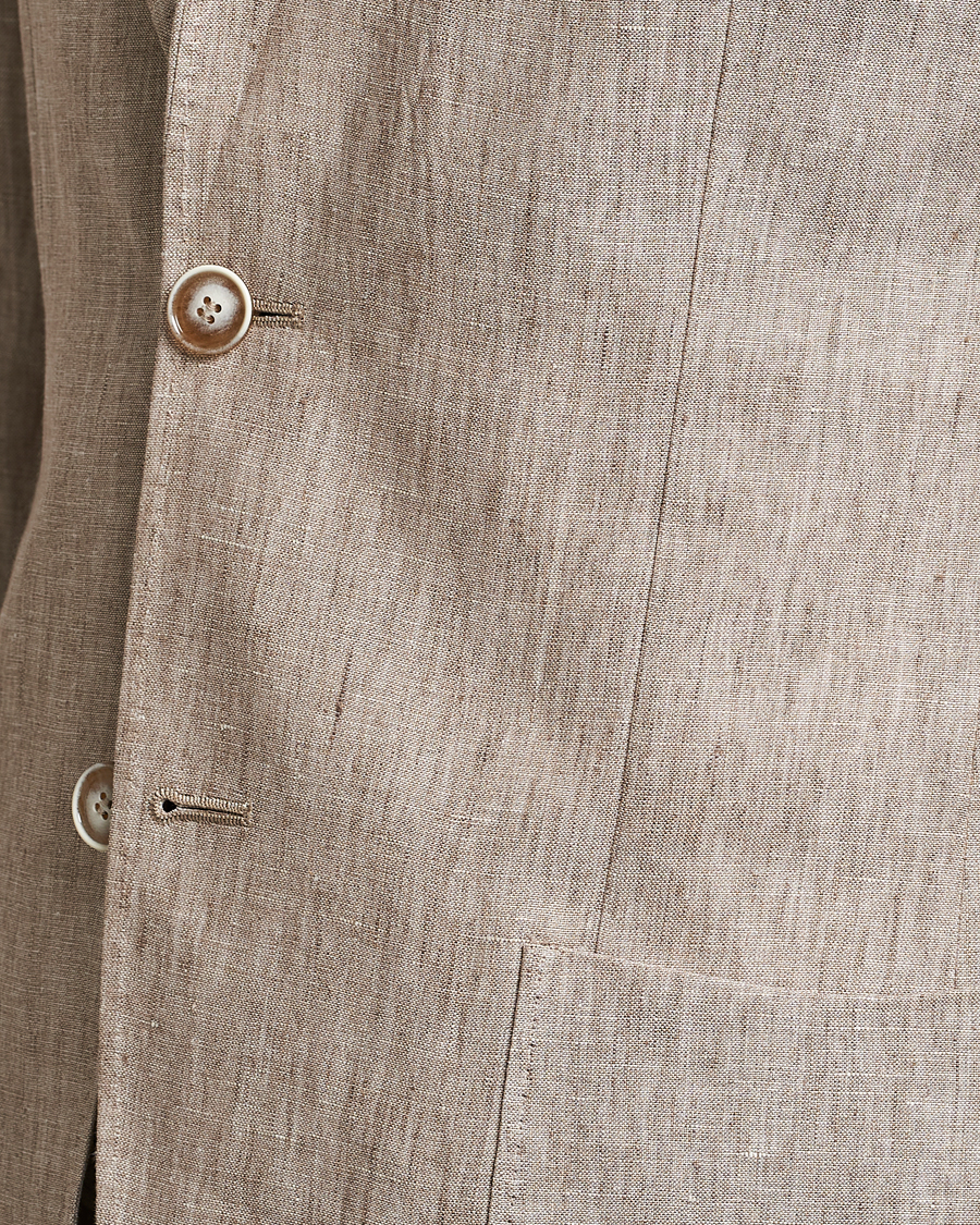 Homme | Blazers | Morris Heritage | Mike Patch Pocket Linen Suit Blazer Beige