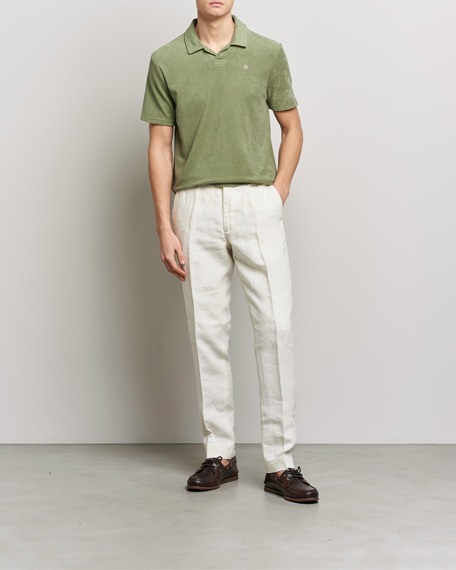 Homme | Polos | Morris | Delon Terry Jersey Polo Olive