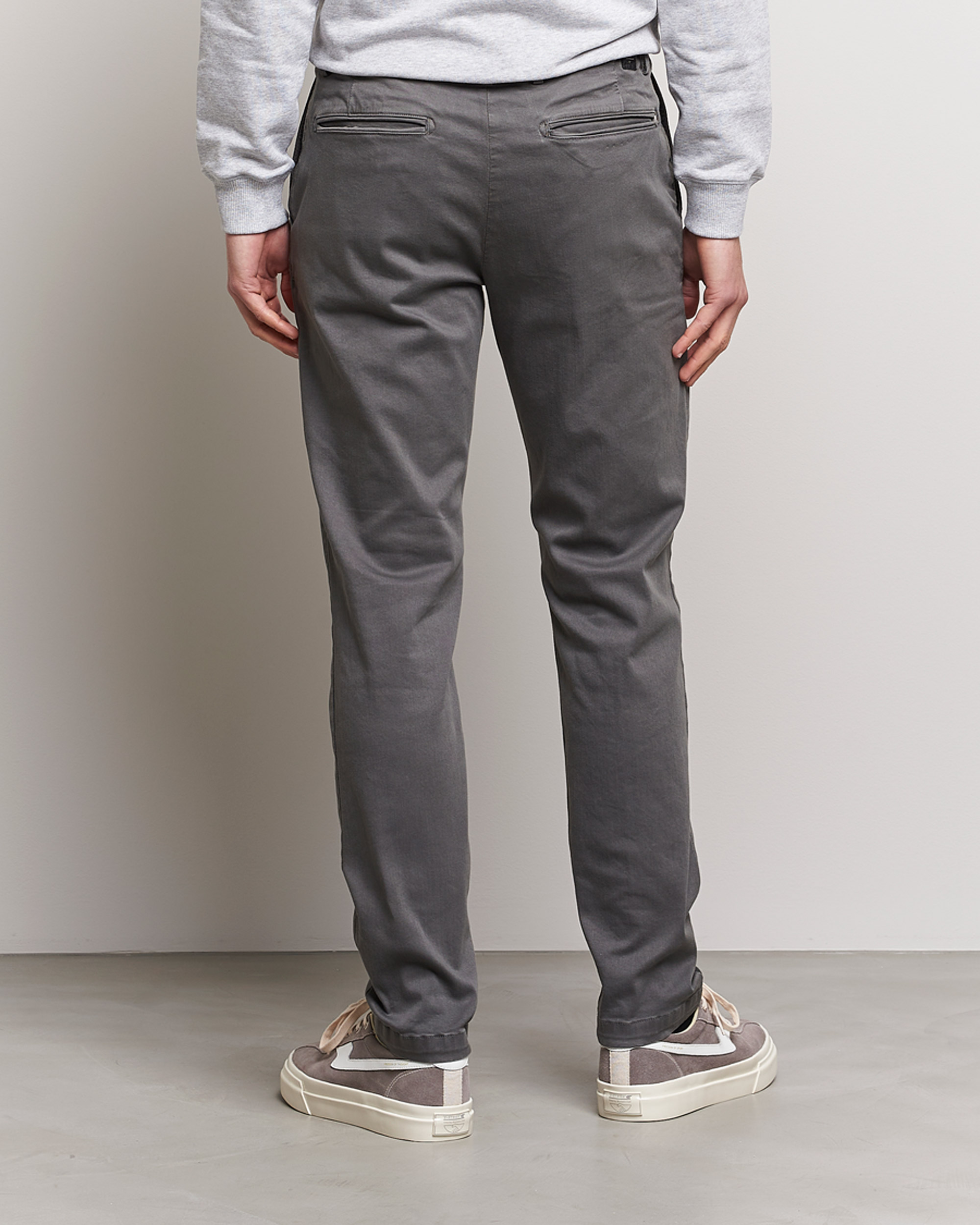 Heren | Broeken | Replay | Benni Hyperflex X-Lite Chinos Grey