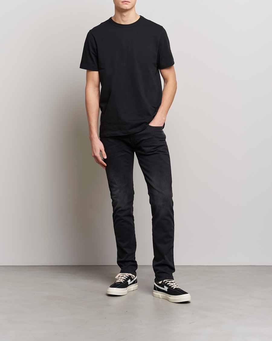 Homme | Jeans | Replay | Anbass Hyperflex Recyceled 360 Jeans Washed Black