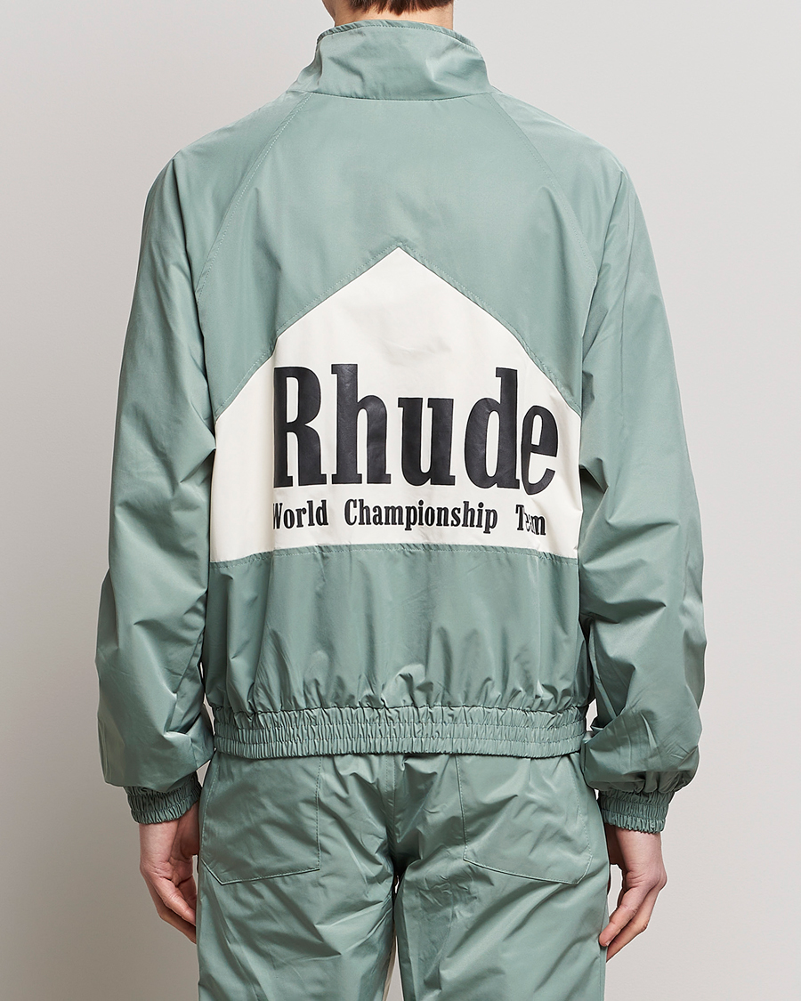 Heren | Jassen | Rhude | Senna Flight Jacket Ivory/Sage