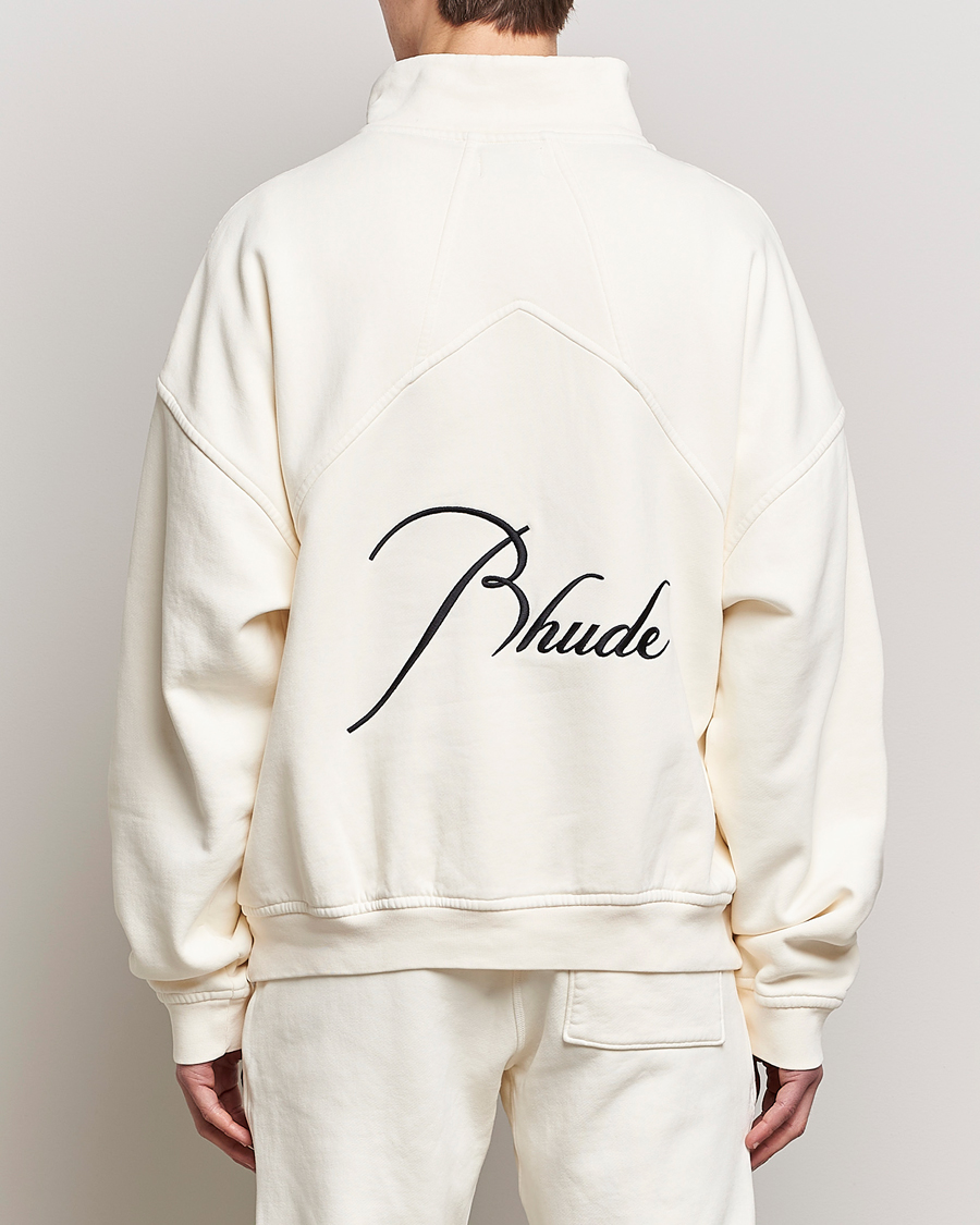 Heren | Truien | Rhude | Quarter Zip Off White