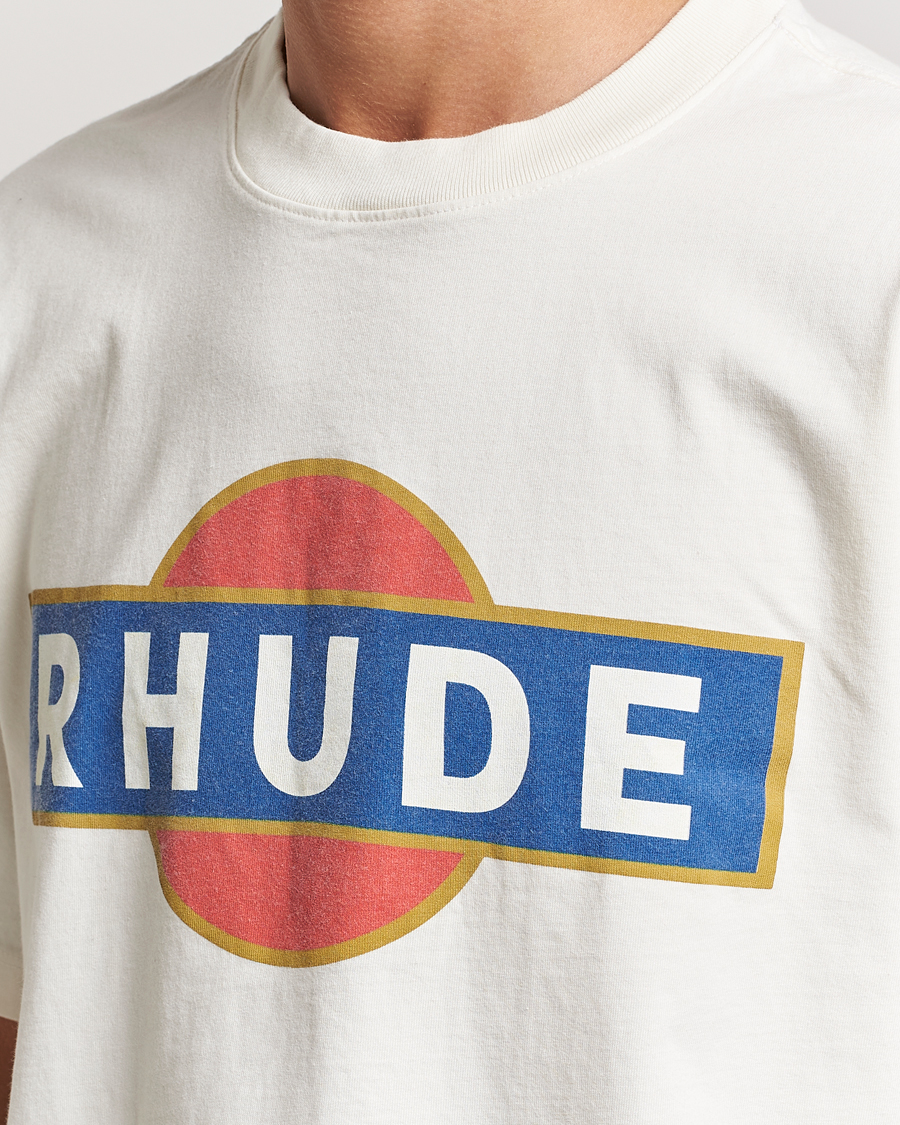 Heren | T-shirts | Rhude | Vintage Racer T-Shirt White