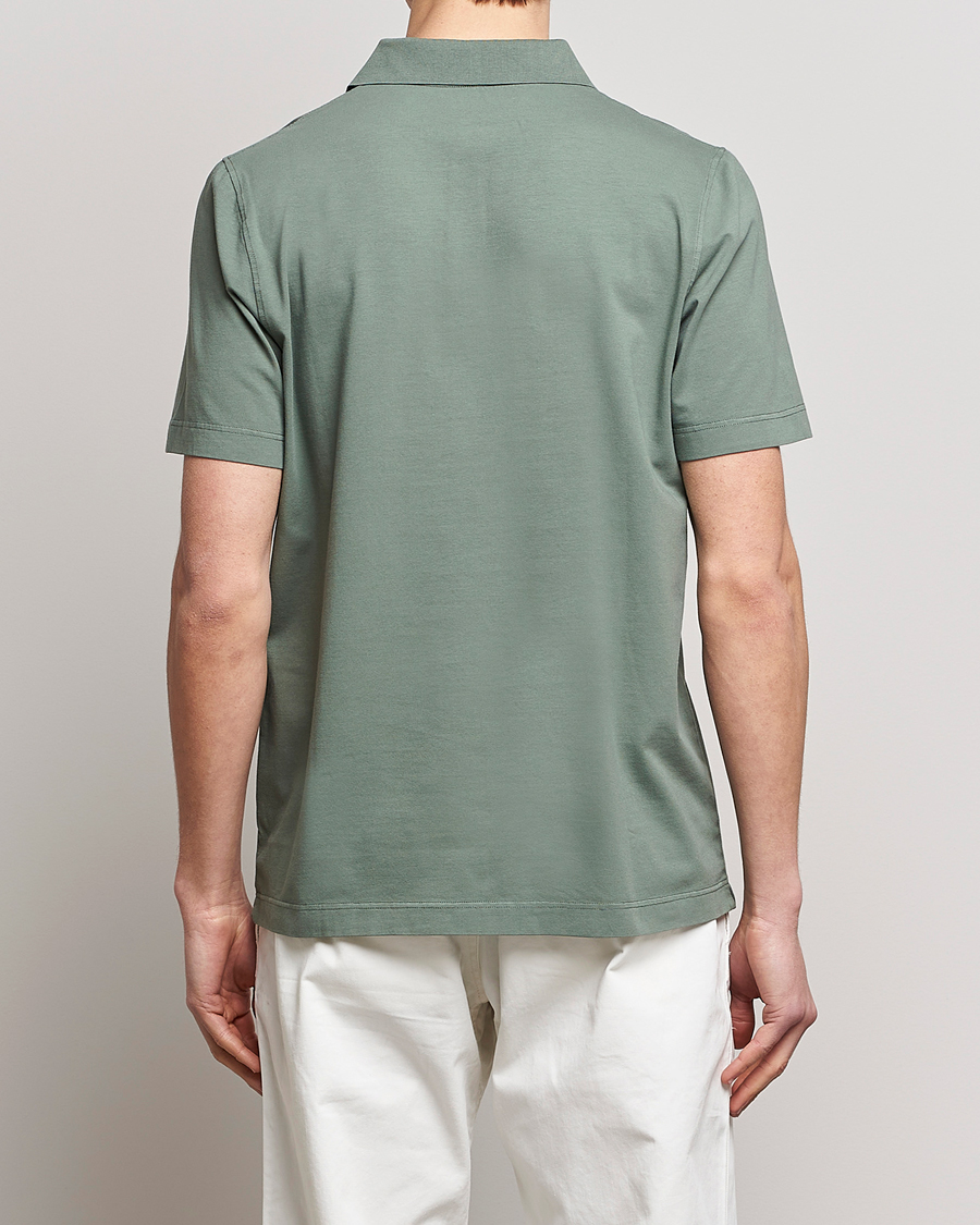 Homme | Polos | SEASE | Short Sleeve Jersey Polo Sage