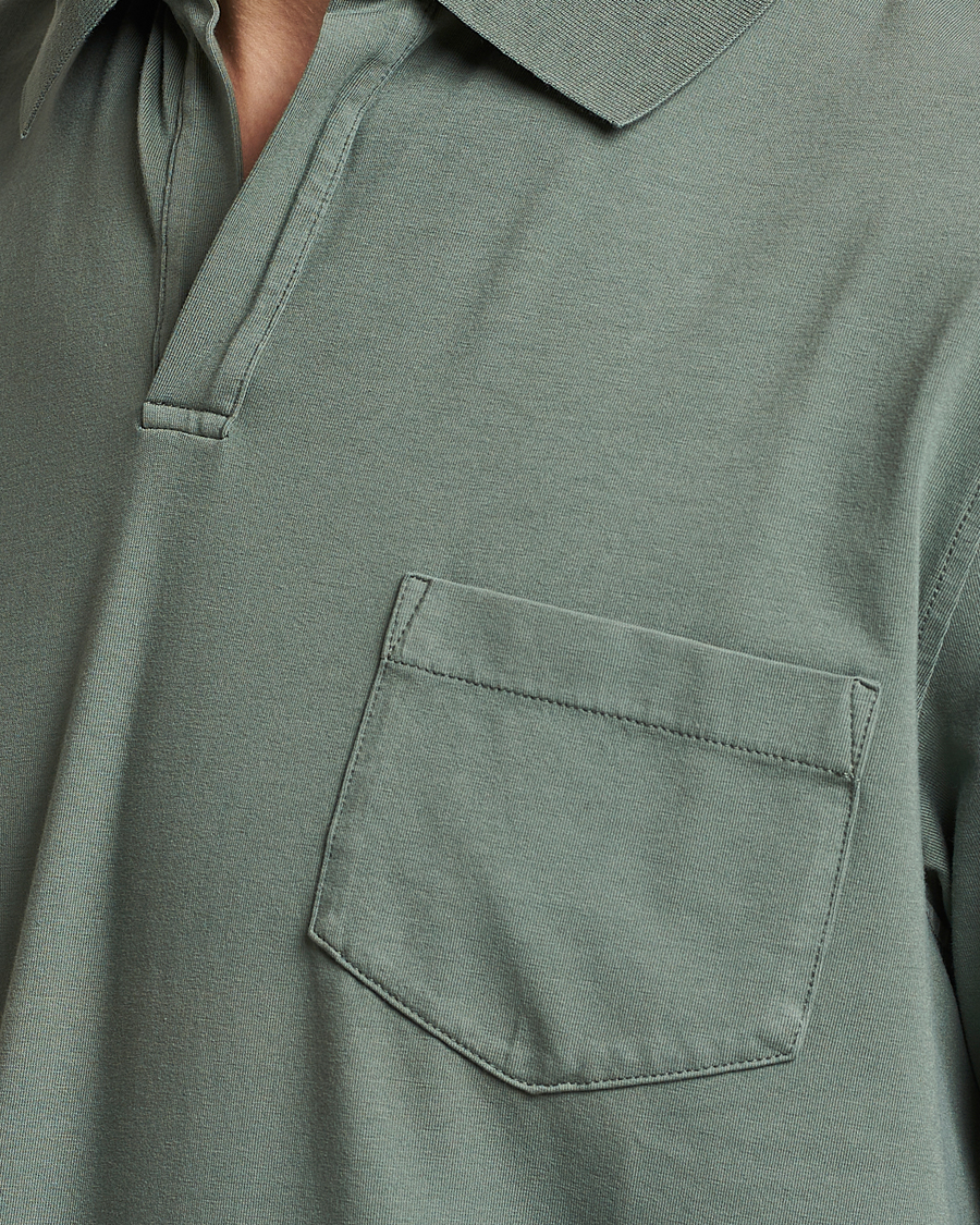 Homme | Polos | SEASE | Short Sleeve Jersey Polo Sage