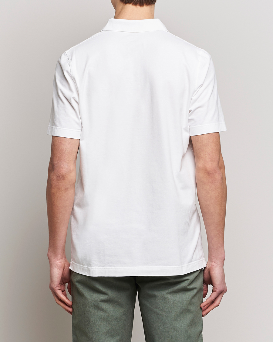 Homme | Polos | SEASE | Short Sleeve Jersey Polo White