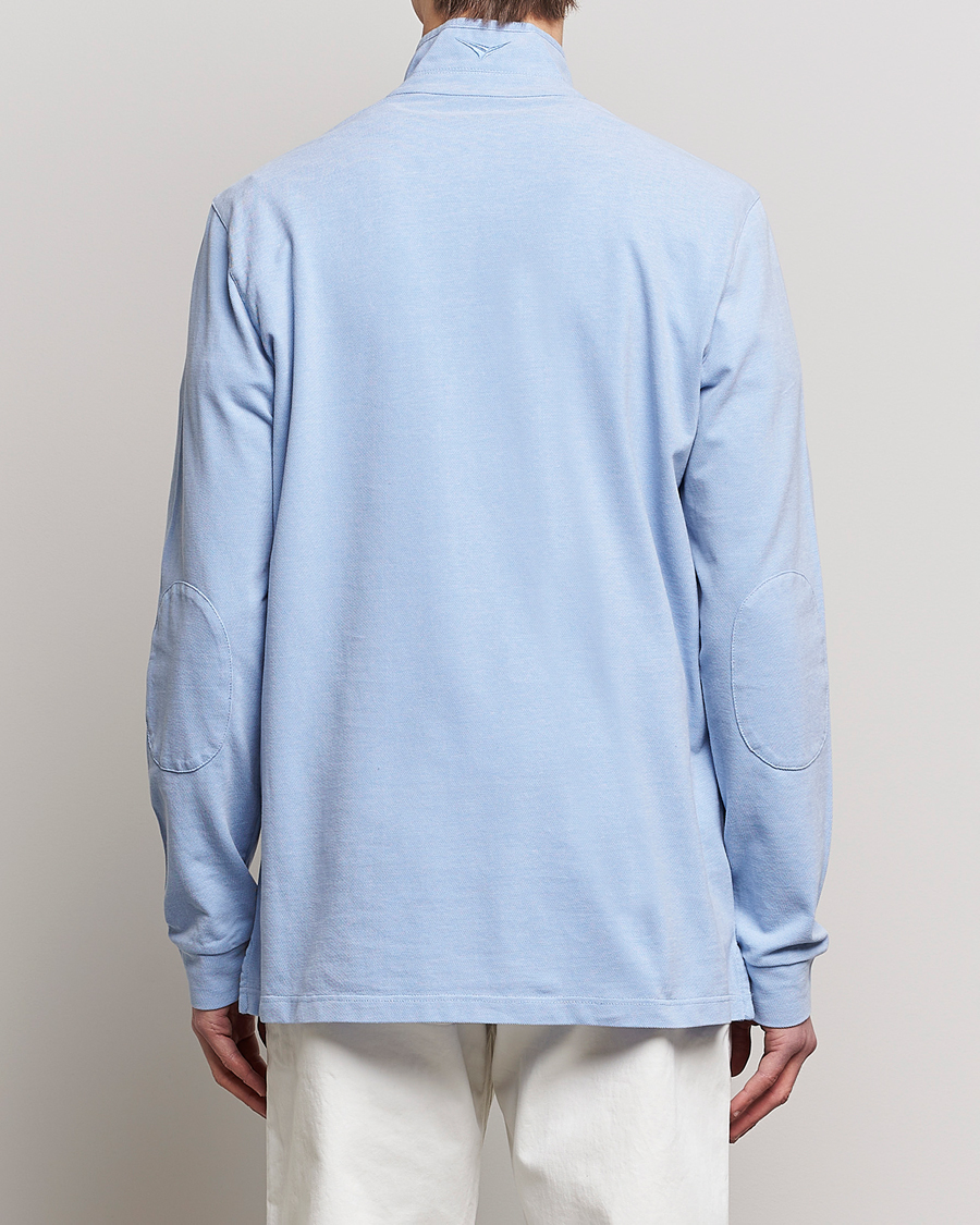 Heren | Truien | SEASE | Elen Piquet Polo Light Blue