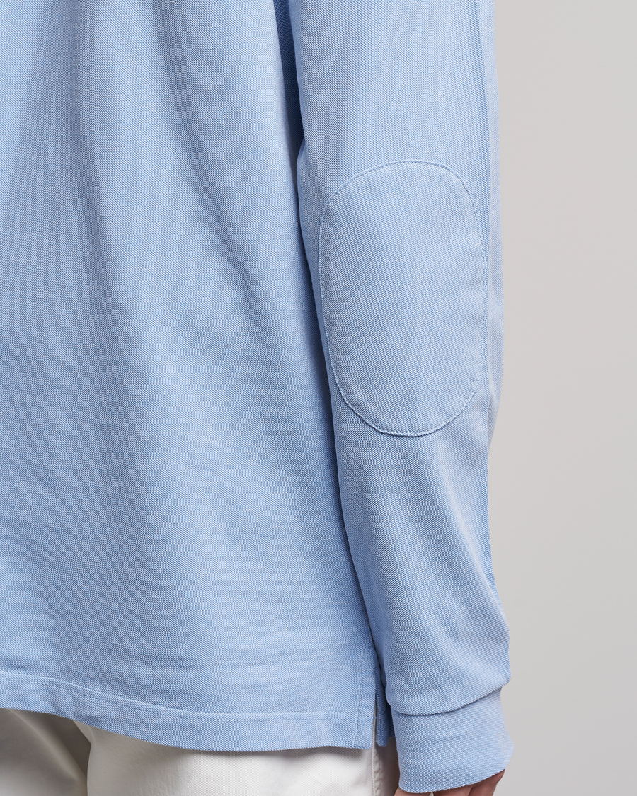 Heren | Truien | SEASE | Elen Piquet Polo Light Blue