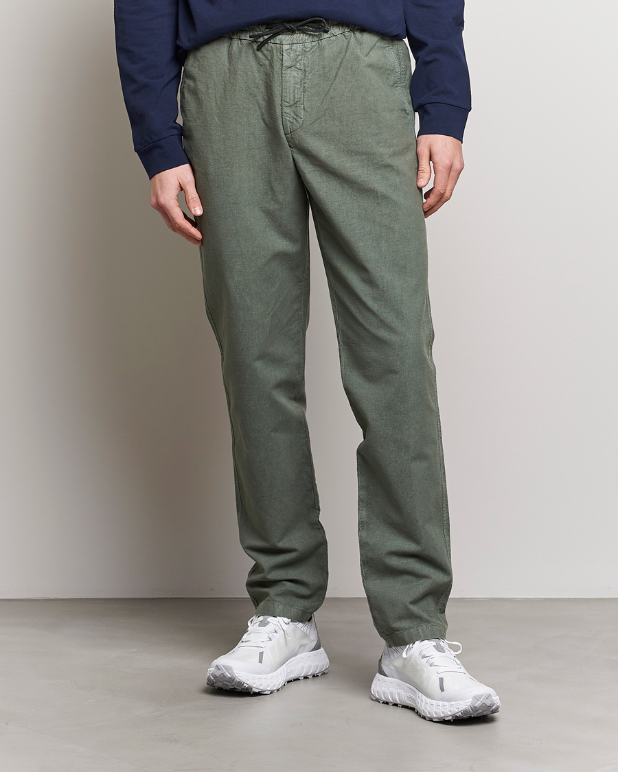 Heren | Broeken | SEASE | Mindset Linen Pants Sage