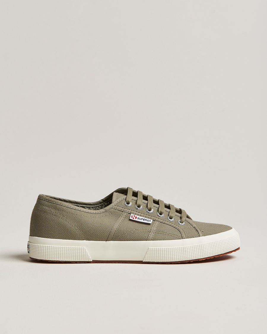 Homme | Superga Canvas Sneaker Dark Green | Superga | Canvas Sneaker Dark Green