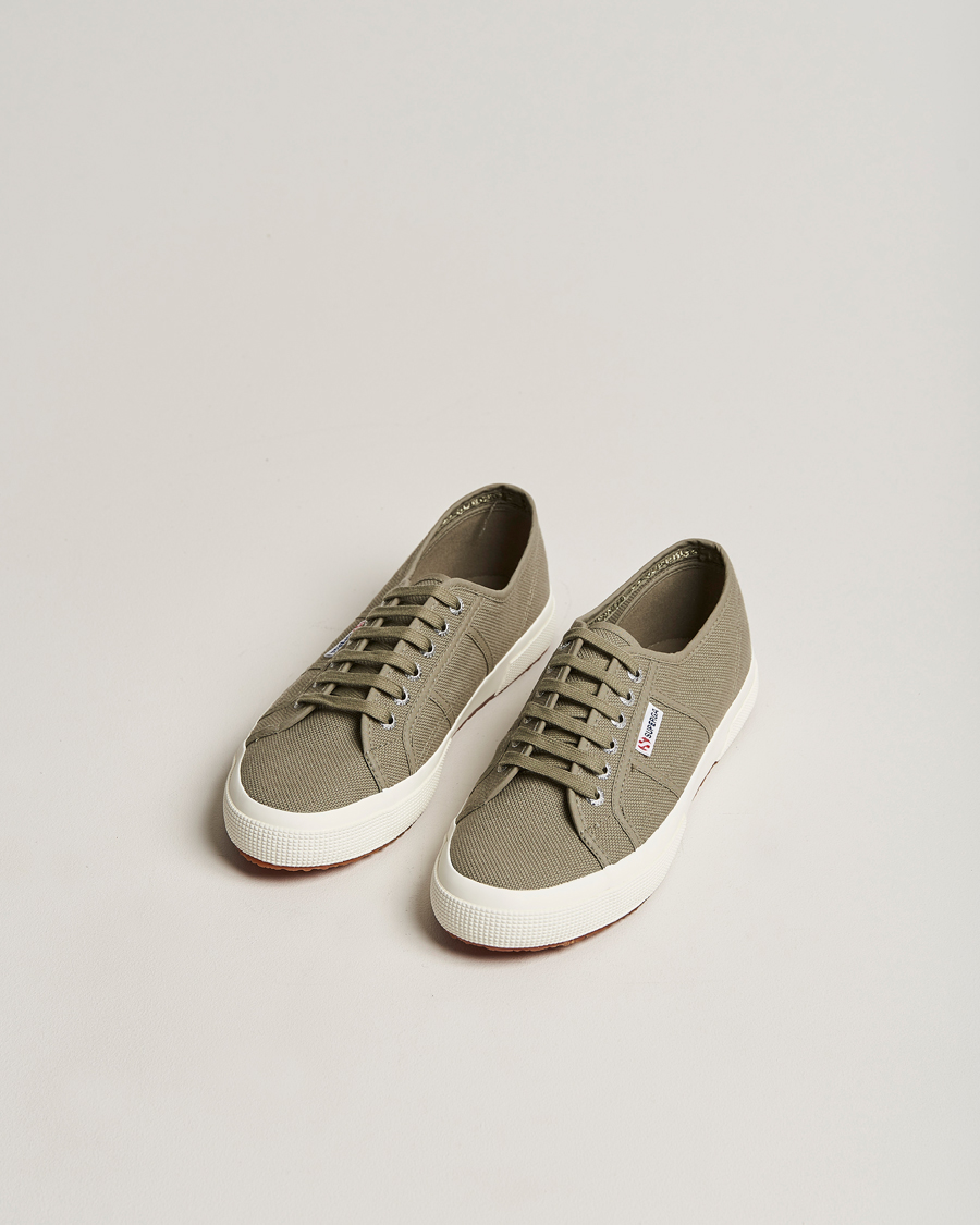 Homme | Superga Canvas Sneaker Dark Green | Superga | Canvas Sneaker Dark Green