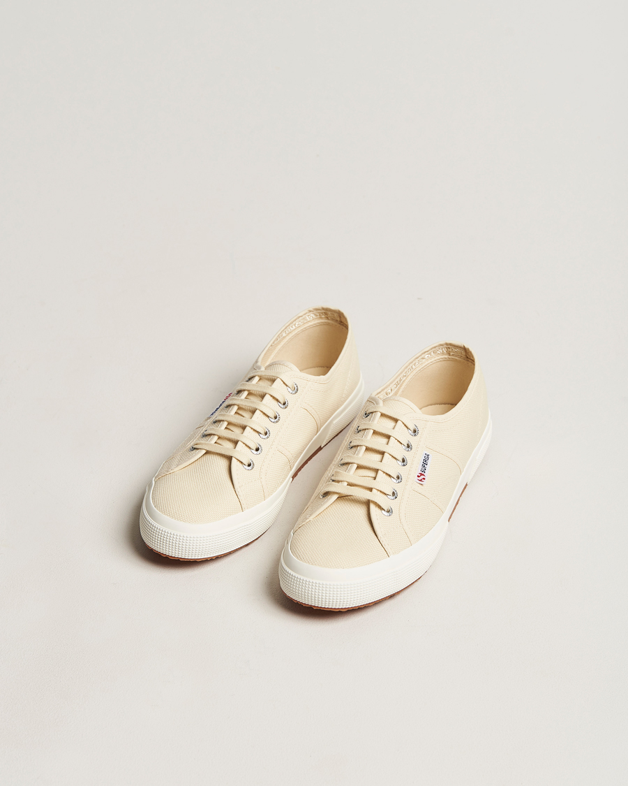 Homme | Superga Canvas Sneaker Beige Eggshell | Superga | Canvas Sneaker Beige Eggshell