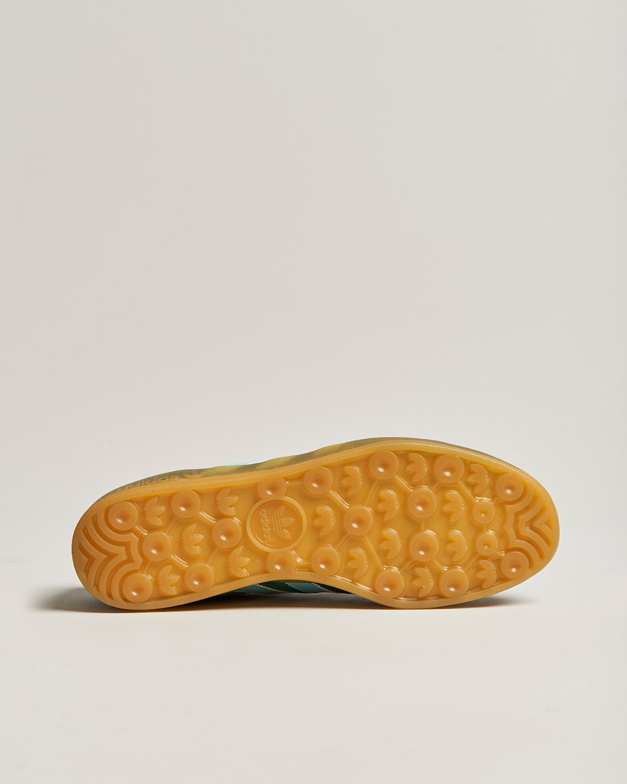 Homme | adidas Originals Gazelle Sneaker Green/Sky Blue | adidas Originals | Gazelle Sneaker Green/Sky Blue