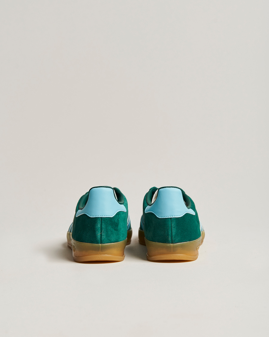 Homme | adidas Originals Gazelle Sneaker Green/Sky Blue | adidas Originals | Gazelle Sneaker Green/Sky Blue