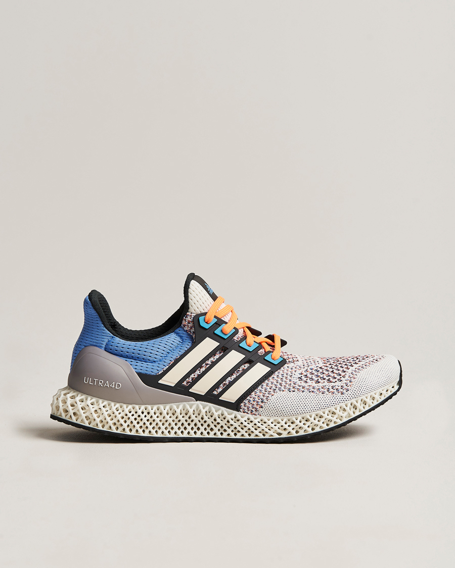 Homme | adidas Originals Ultra D4 Sneaker White/Blue | adidas Originals | Ultra D4 Sneaker White/Blue