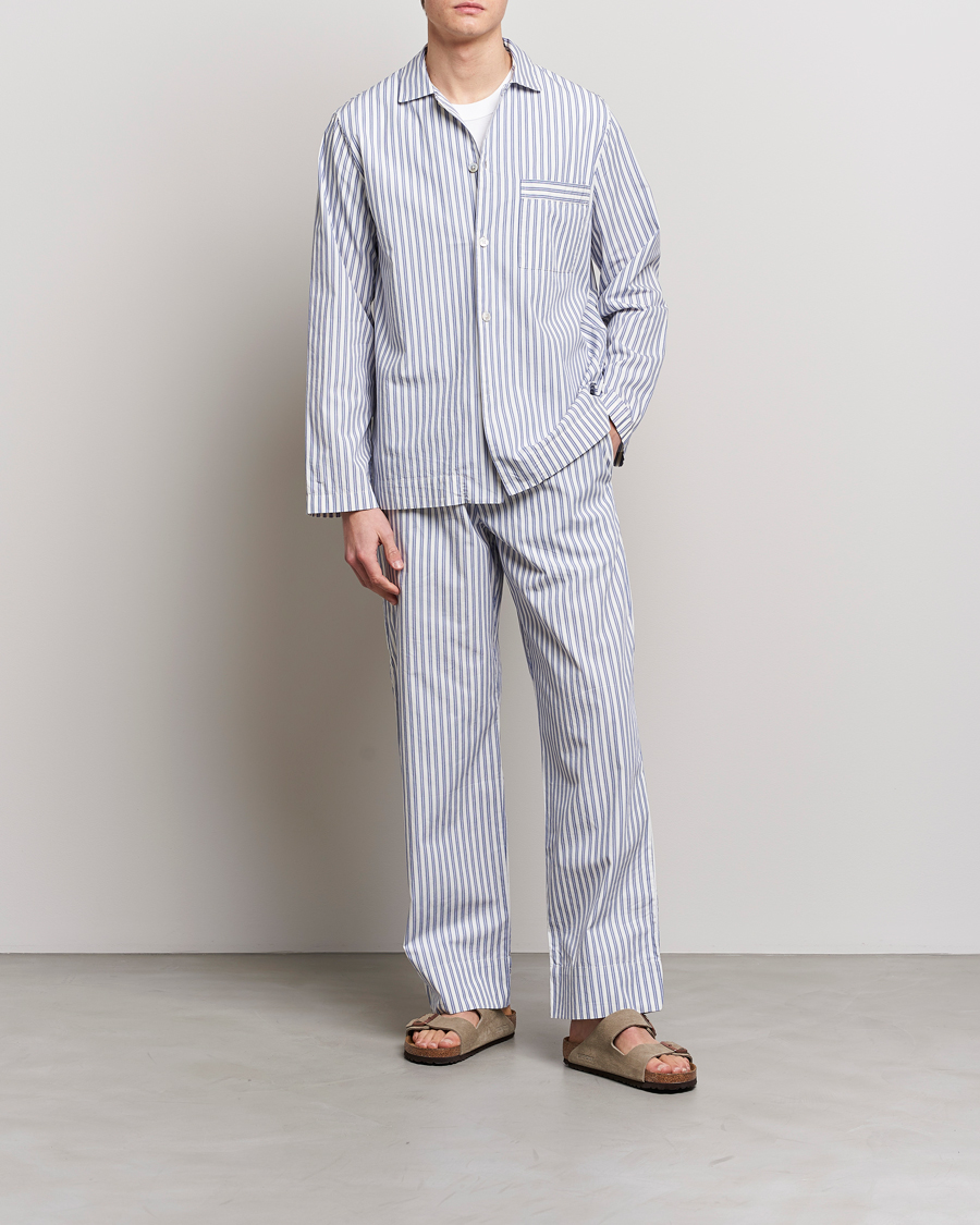 Heren | Pyjama's en gewaden | Tekla | Poplin Pyjama Shirt Skagen Stripes