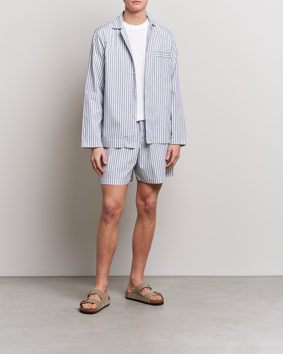 Heren | Pyjama's en gewaden | Tekla | Poplin Pyjama Shorts Skagen Stripes
