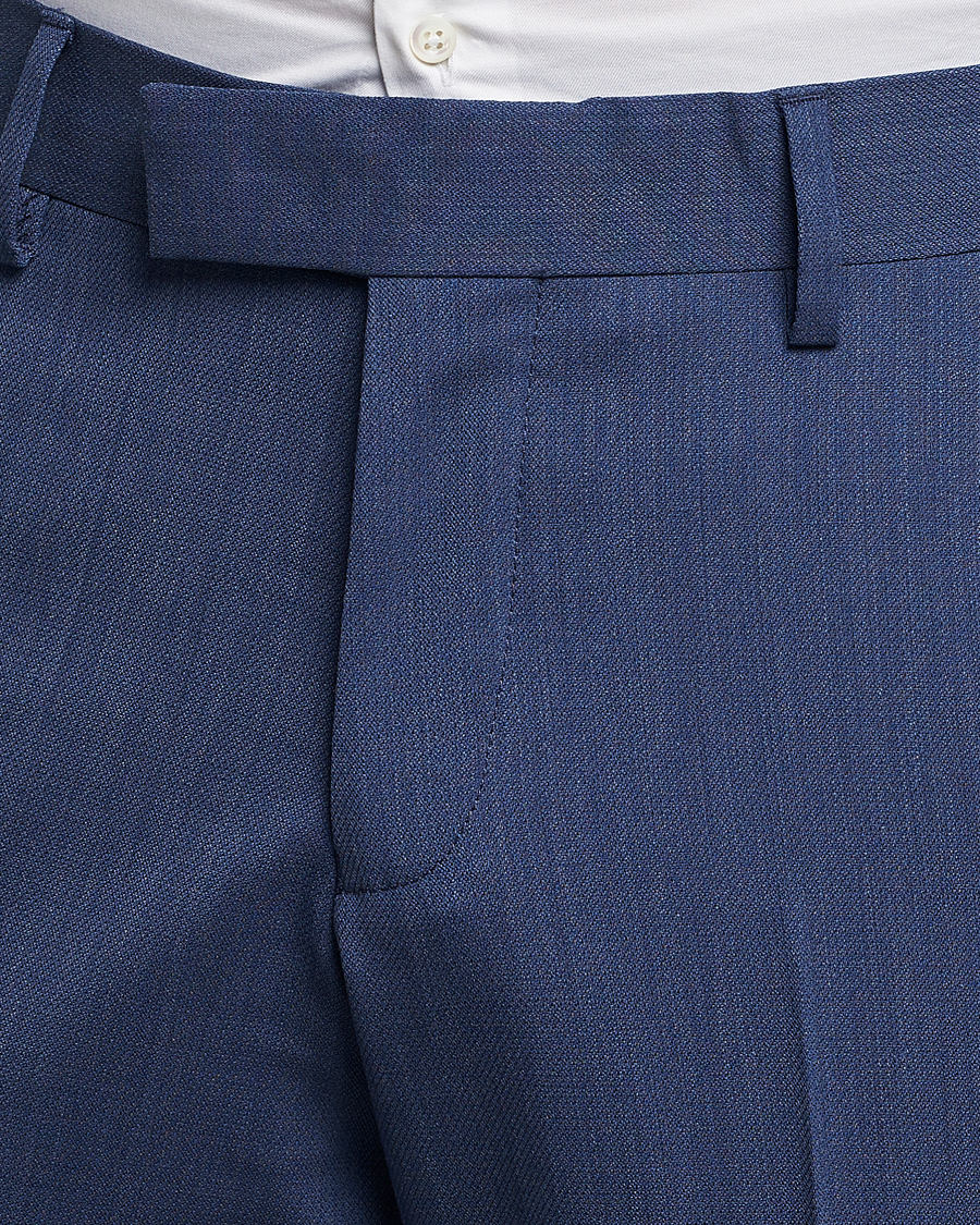 Homme | Pantalons | Tiger of Sweden | Tordon Wool Trousers Garage Blue