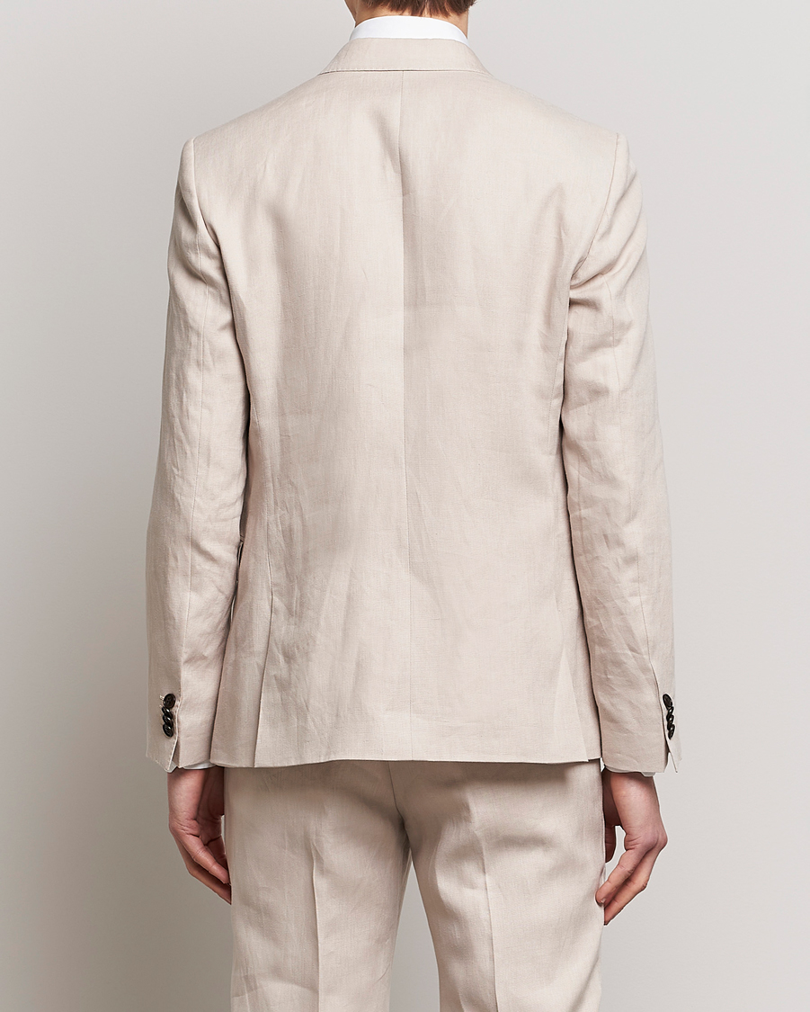 Homme | Blazers | Tiger of Sweden | Heldin Linen Blazer Cream Sand
