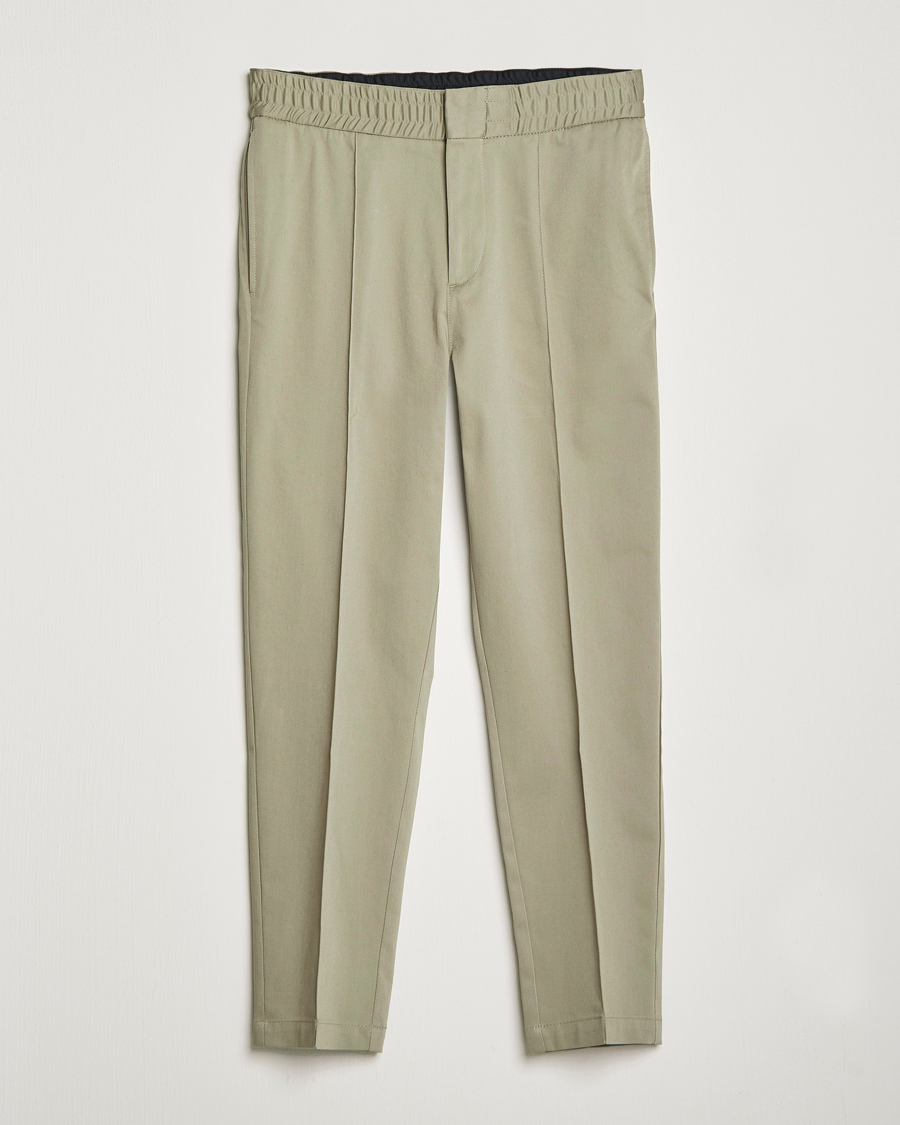 Homme | Pantalons | Tiger of Sweden | Sosa Cotton Trousers Dusty Green