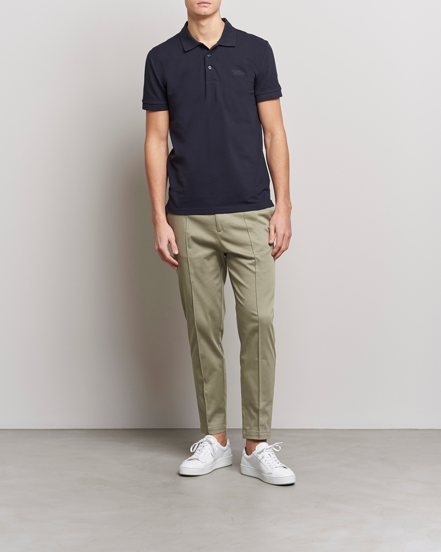 Homme | Pantalons | Tiger of Sweden | Sosa Cotton Trousers Dusty Green