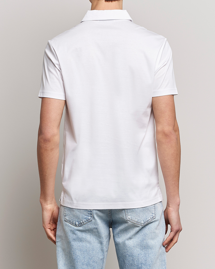 Homme | Chemises | Tiger of Sweden | Laron Mercerized Cotton Shirt Pure White