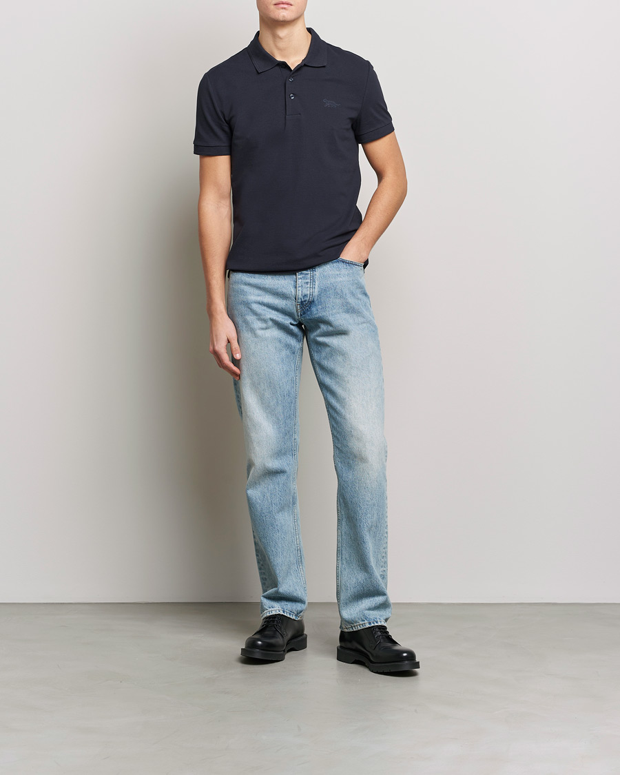Homme | Polos | Tiger of Sweden | Diaros Cotton Pique Light Ink