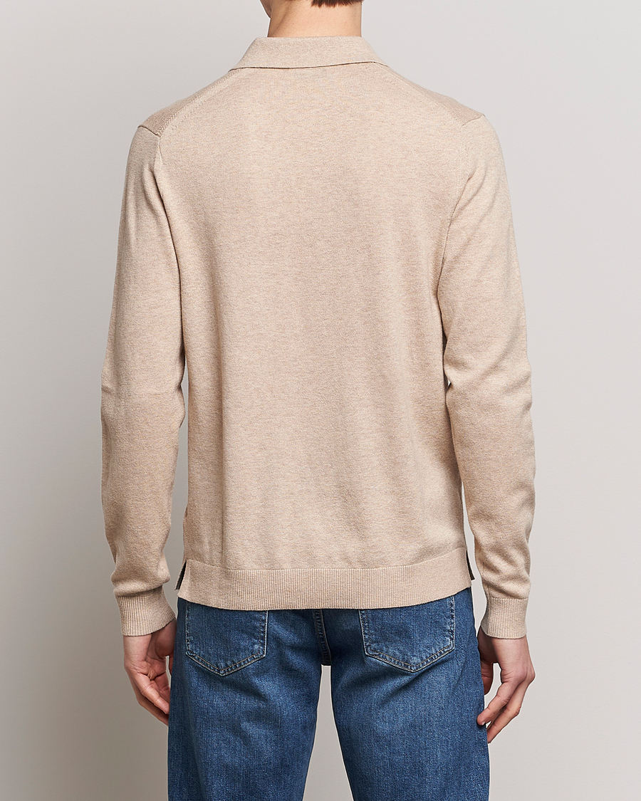 Homme | Pulls Et Tricots | Tiger of Sweden | Orbit Merino Wool Half Zip Beige Melange