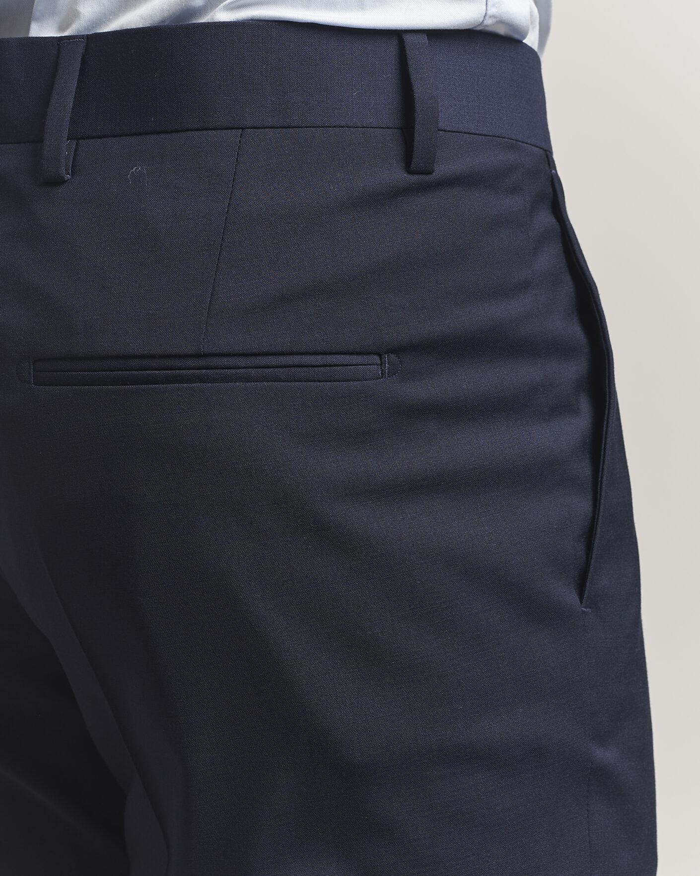 Homme | Pantalons | Tiger of Sweden | Tenuta Wool Travel Suit Trousers Royal Blue