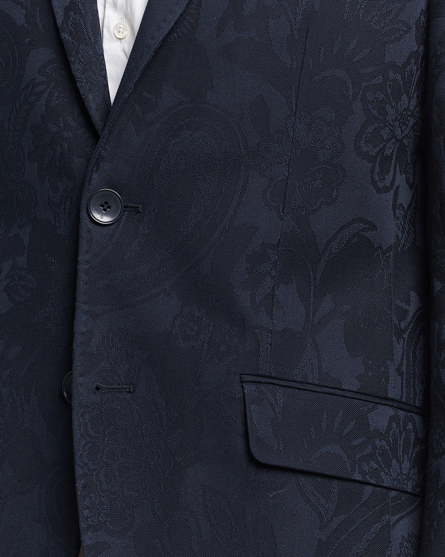 Homme | Blazers | Etro | Jacquard Blazer Navy