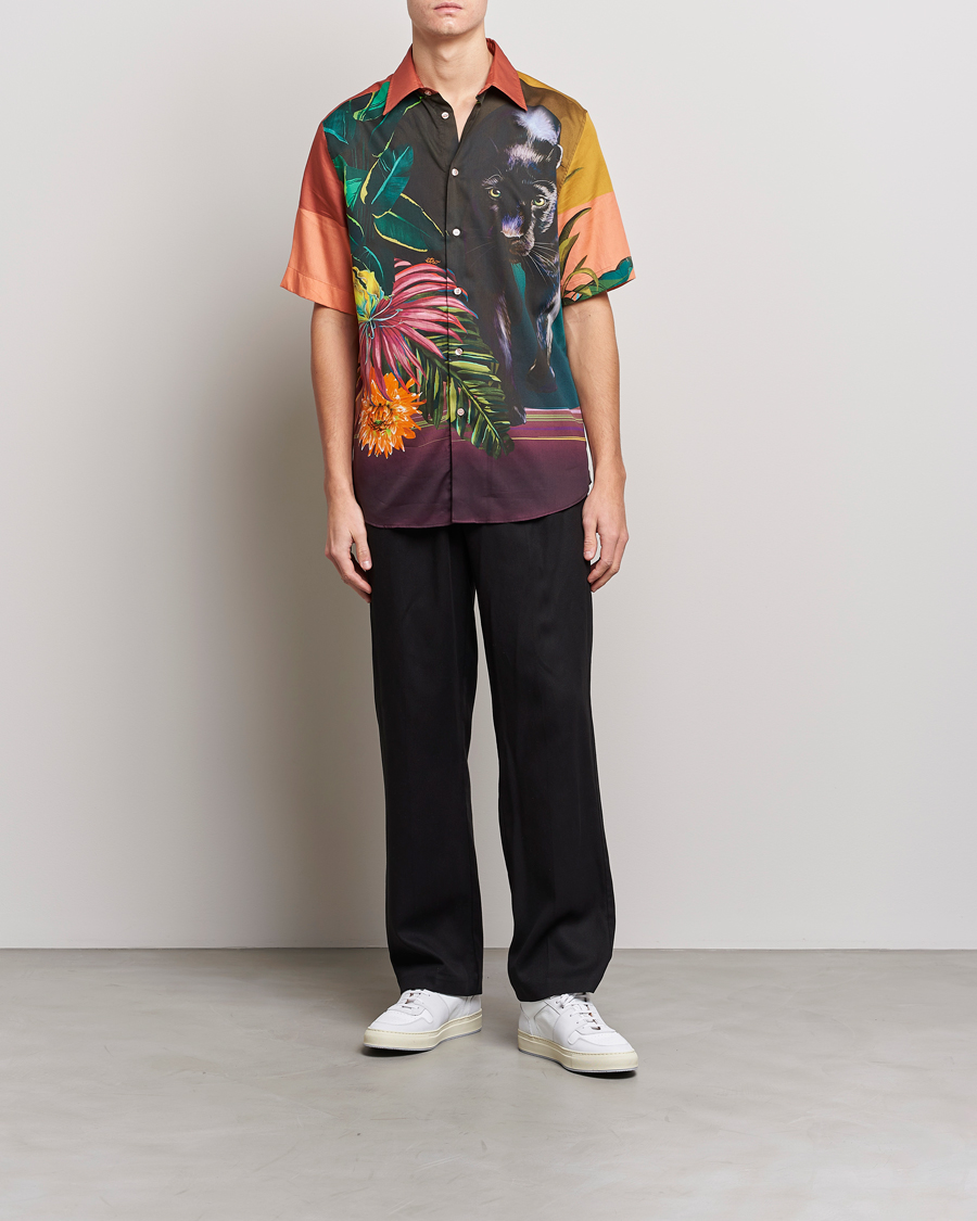 Heren | Overhemden | Etro | Printed Camp Collar Shirt Multicolor