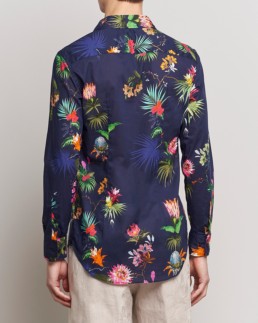 Heren | Overhemden | Etro | Floreale Printed Shirt Navy