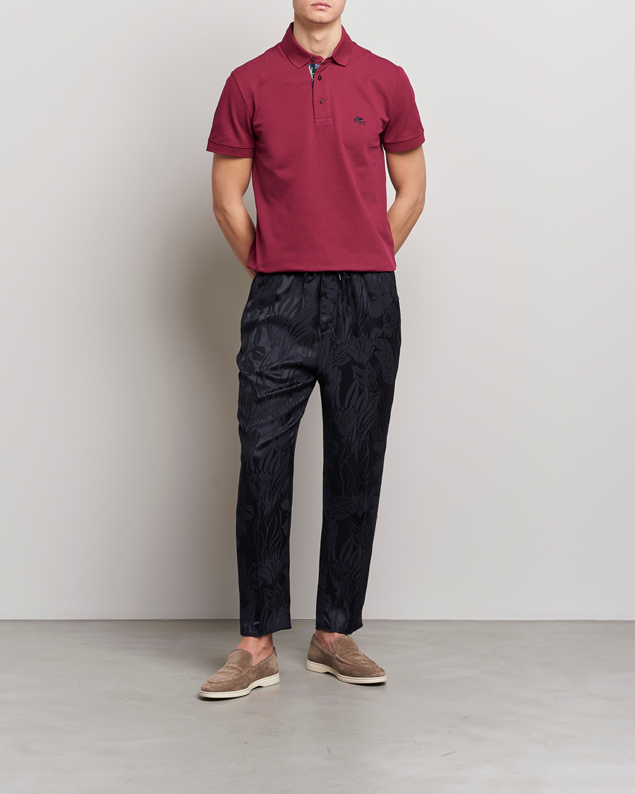 Homme | Pantalons | Etro | York Drawstring Trousers Navy