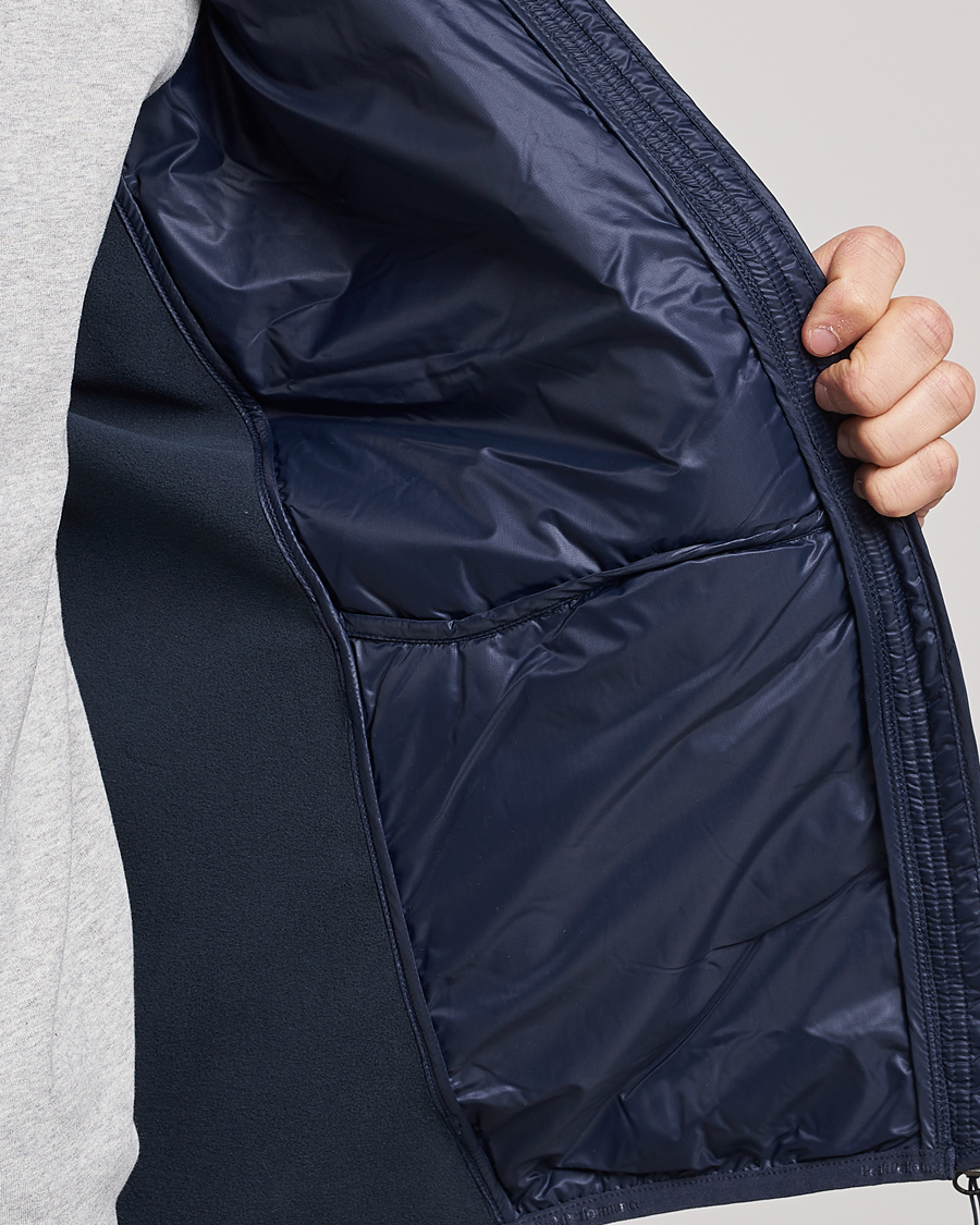 Homme | Manteaux Et Vestes | Peak Performance | Helium Hooded Hybrid Blue Shadow