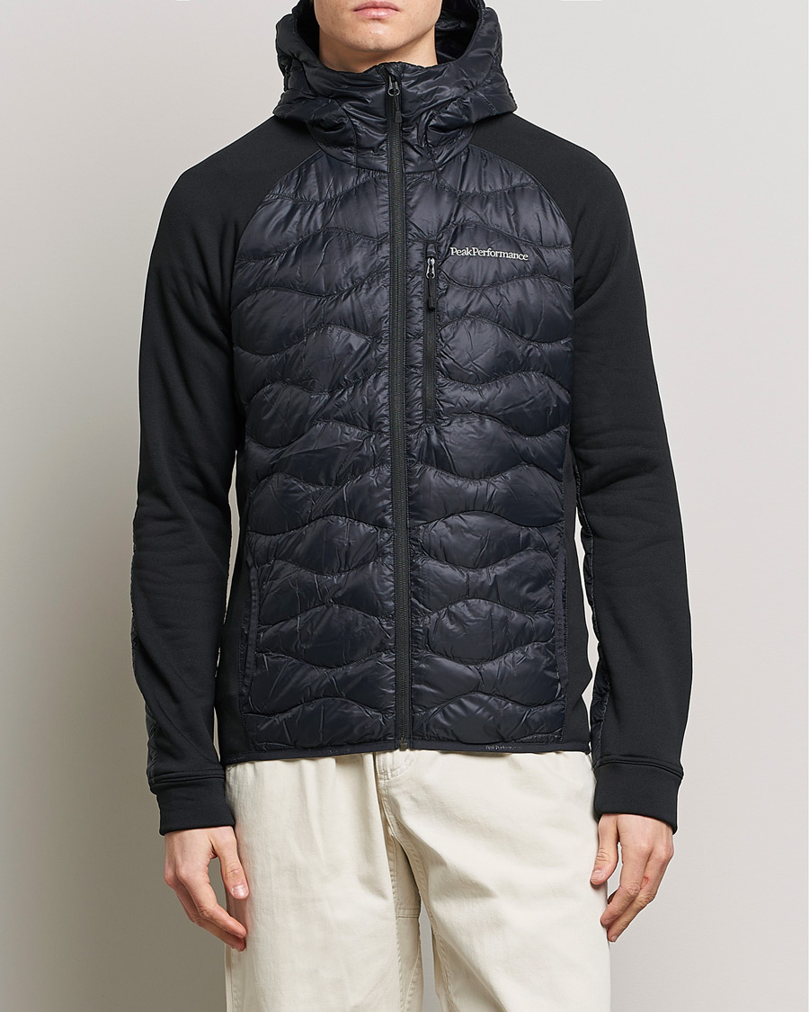 Homme | Manteaux Et Vestes | Peak Performance | Helium Hooded Hybrid Black
