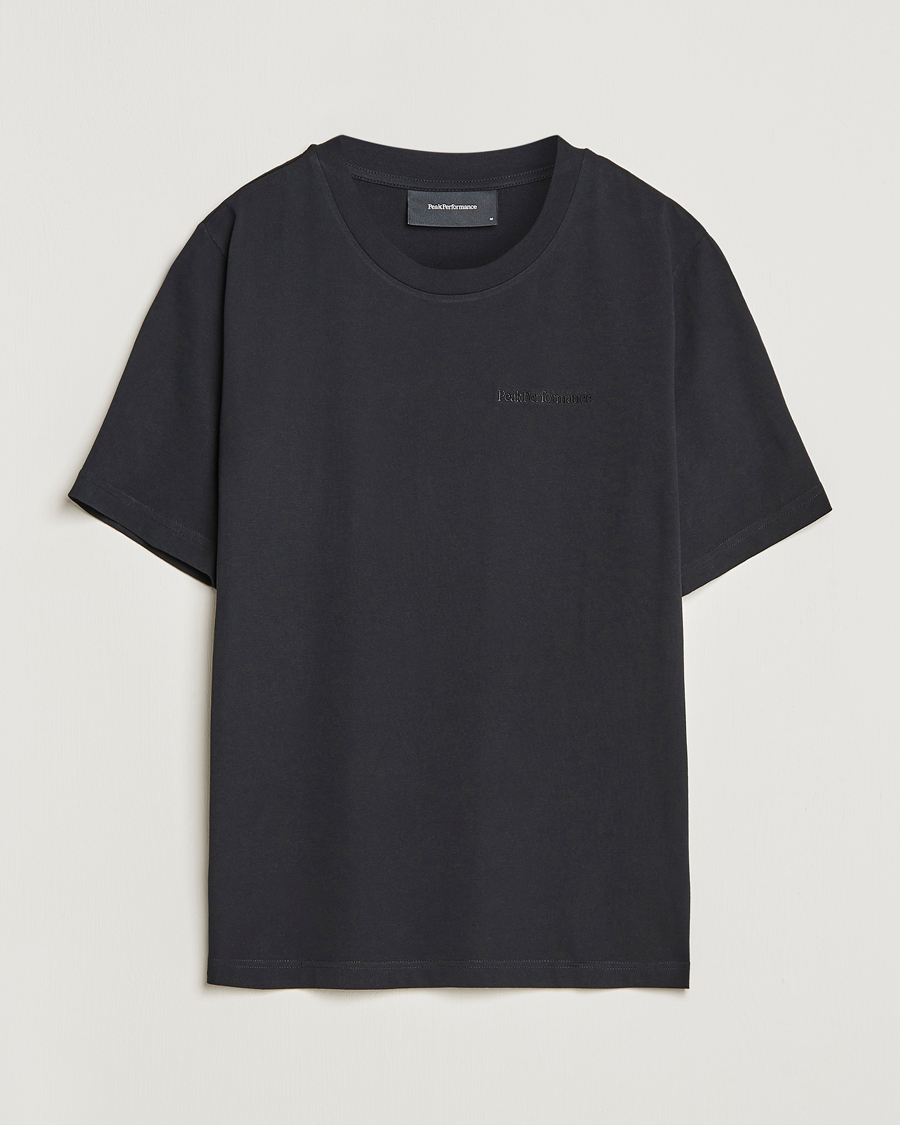 Homme | T-shirts | Peak Performance | Original Logo Crew Neck T-Shirt Black