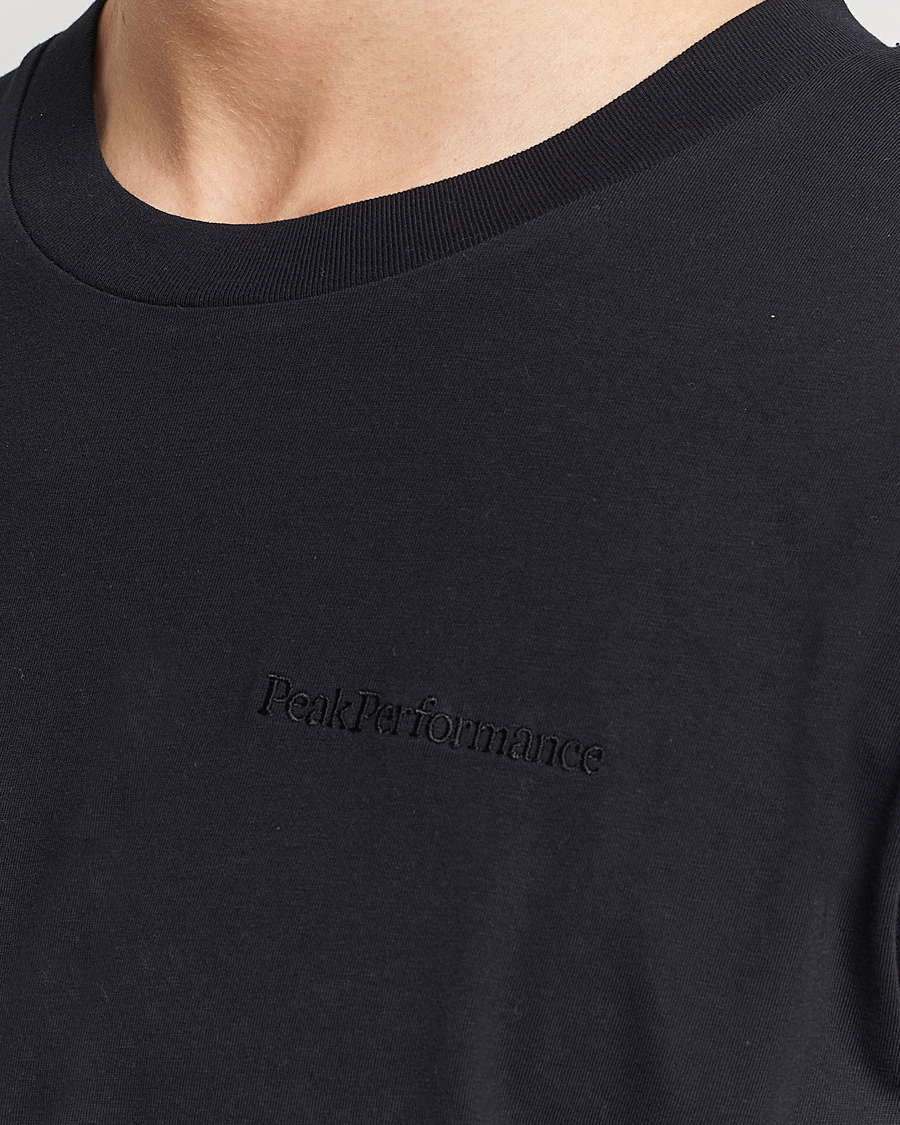 Homme | T-shirts | Peak Performance | Original Logo Crew Neck T-Shirt Black
