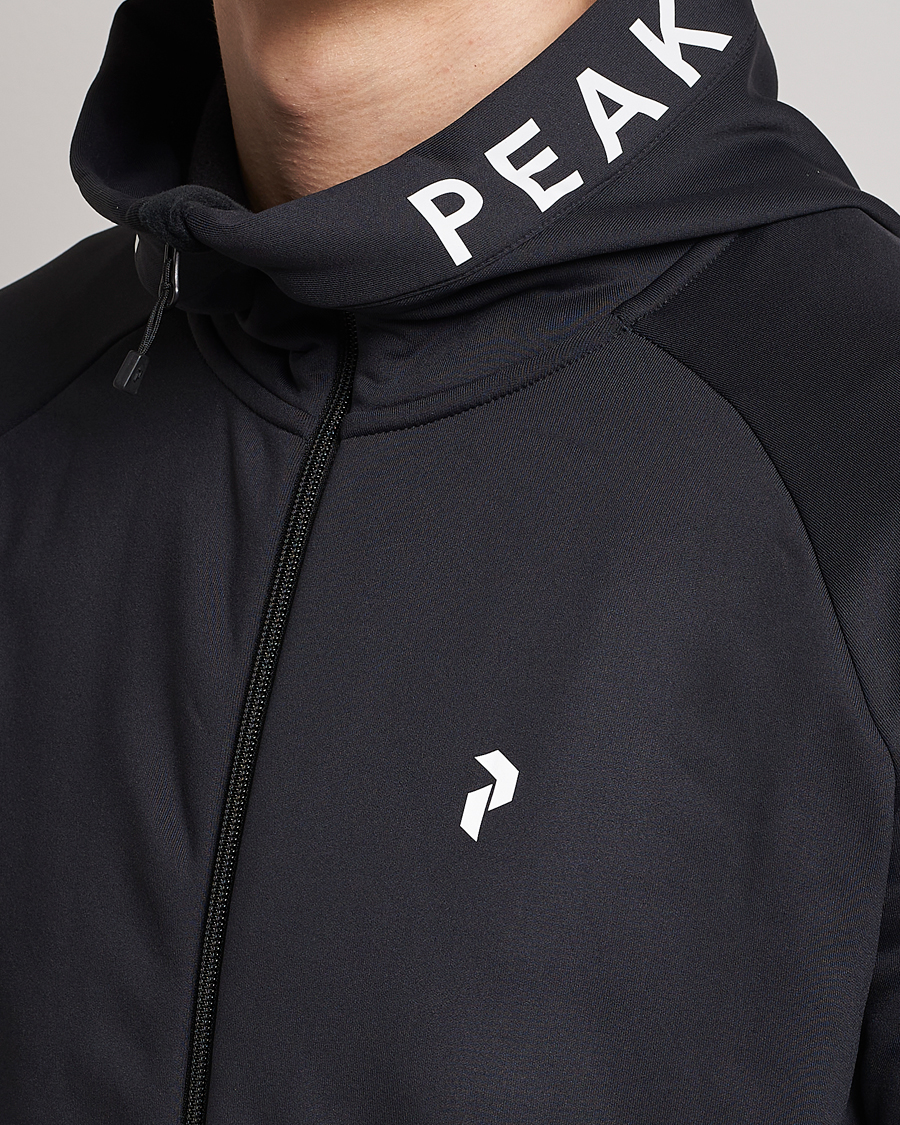Homme | Pulls Et Tricots | Peak Performance | Rider Zip Hood Fleece Black