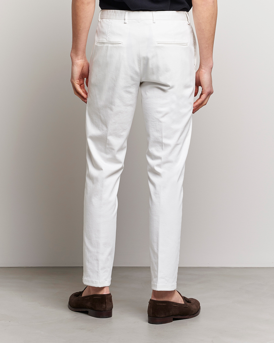 Homme | Pantalons | Oscar Jacobson | Denz Casual Cotton Trousers White