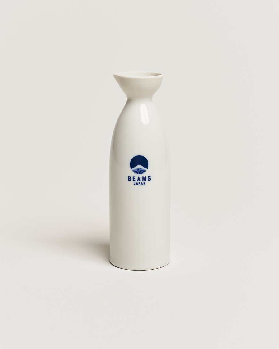 Heren | Beams Japan Large Sake Bottle White | Beams Japan | Large Sake Bottle White