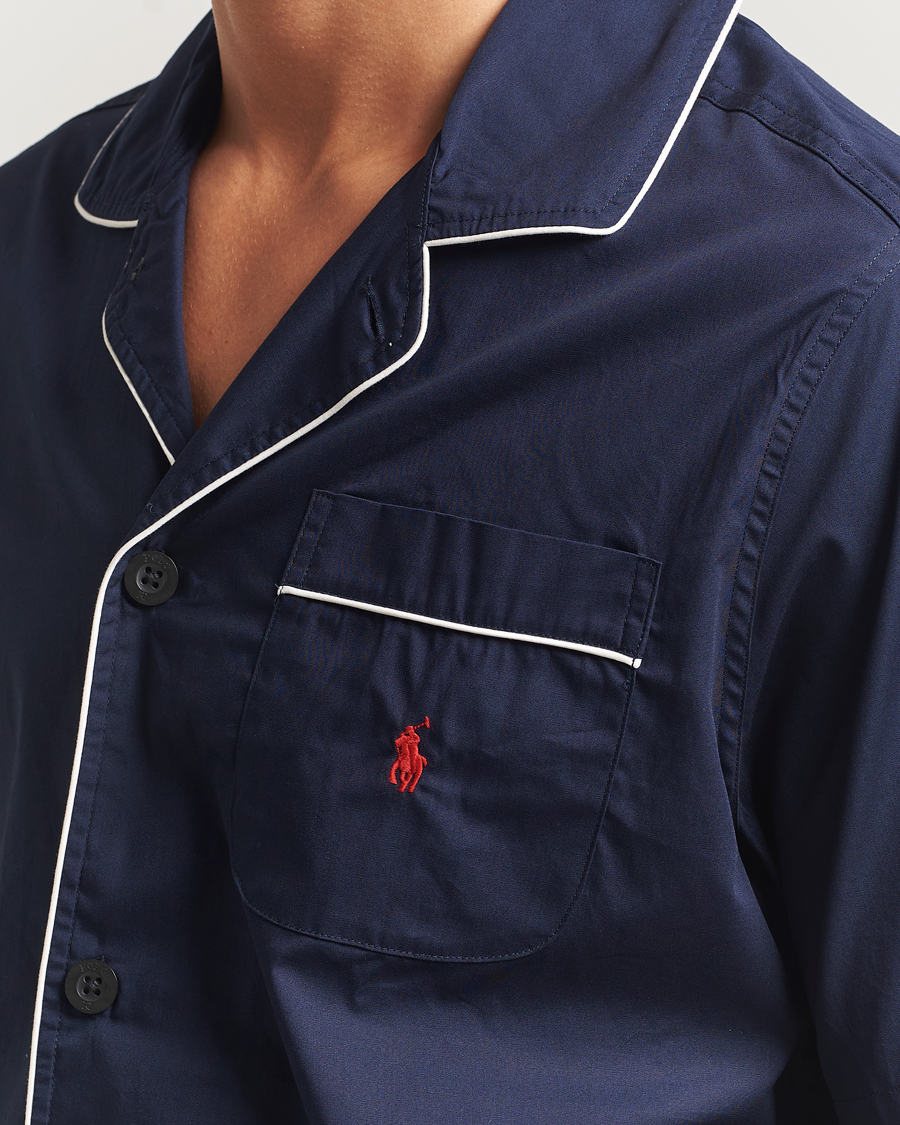 Homme | Peignoirs Et Pyjamas | Polo Ralph Lauren | Cotton Short Pyjama Set Solid Navy