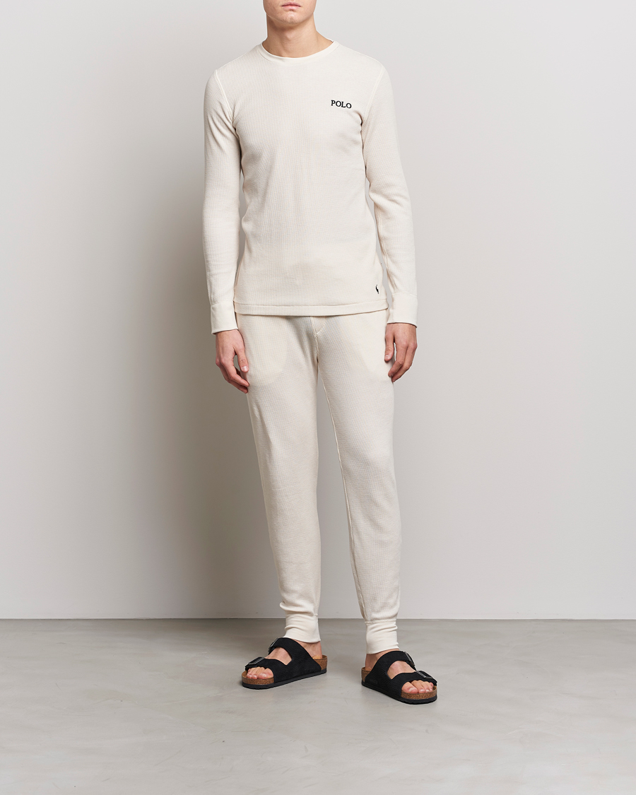 Heren | Broeken | Polo Ralph Lauren | Waffle Sweatpants Guide Cream