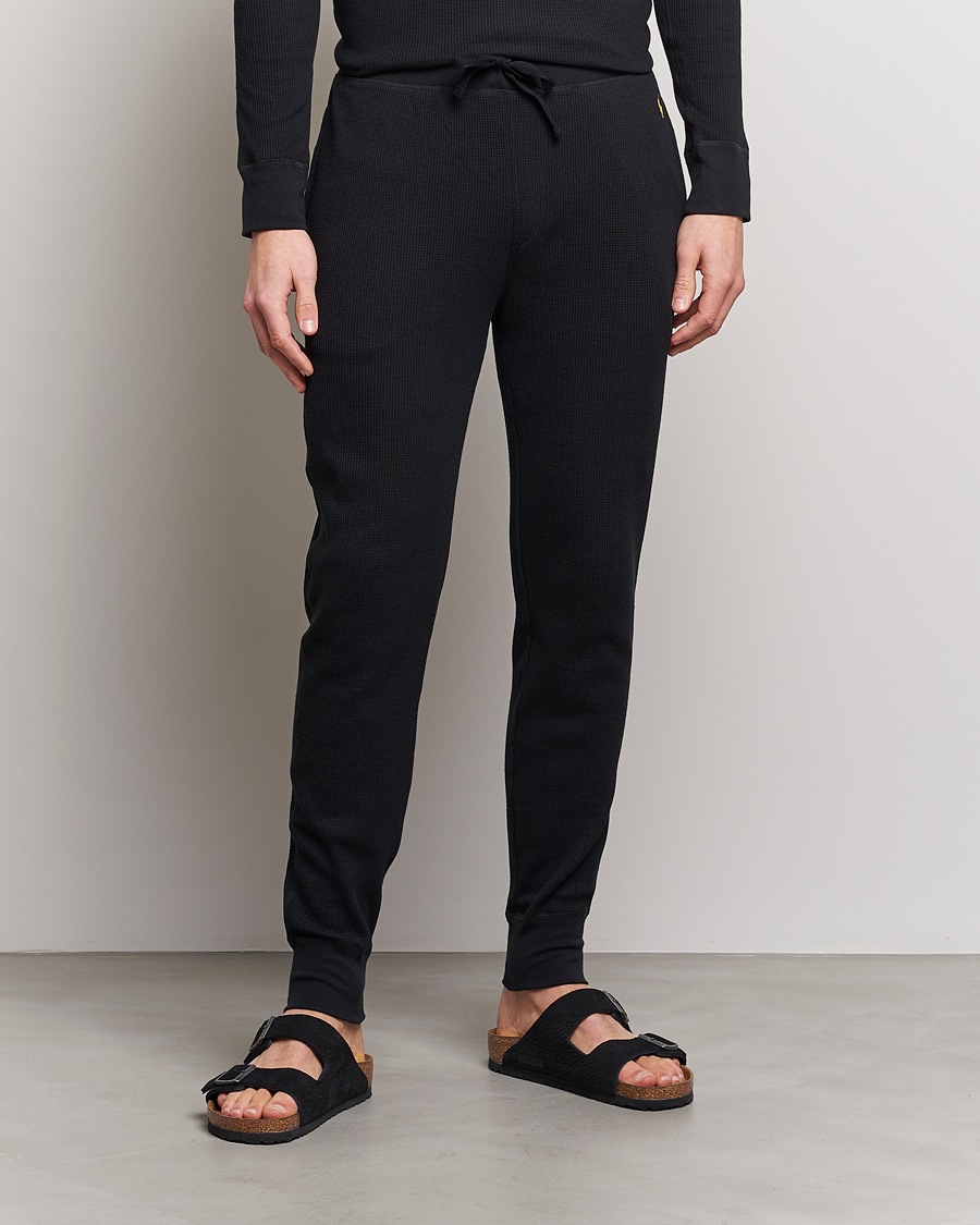 Homme | Pantalons | Polo Ralph Lauren | Waffle Sweatpants Black