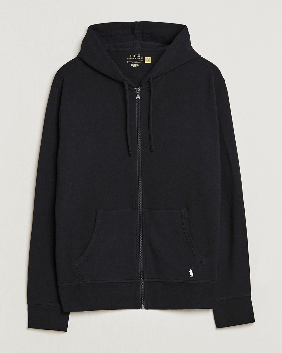 Heren | Truien | Polo Ralph Lauren | Cotton Jersey Long Sleeve Hoodie Polo Black